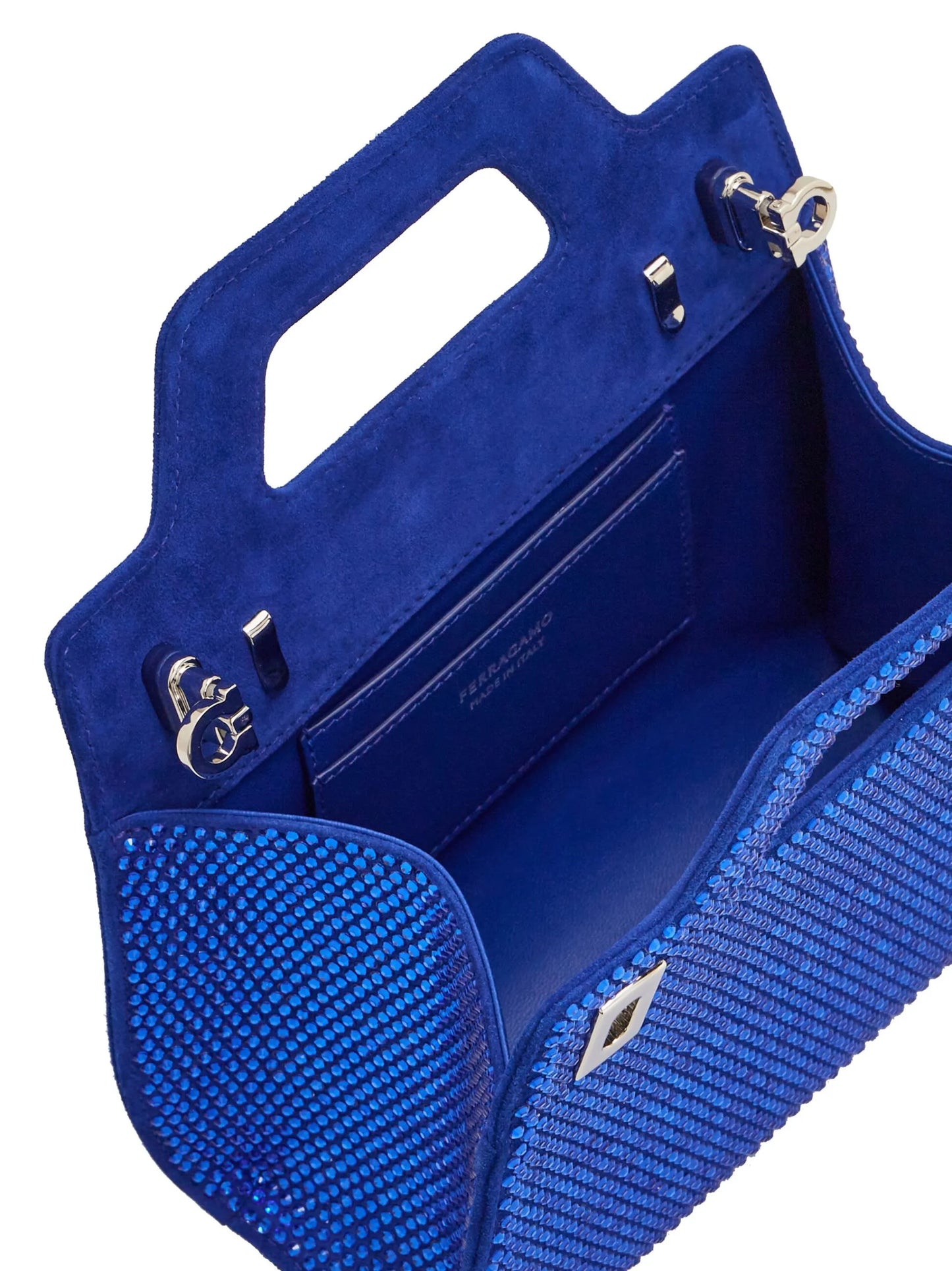 Wanda crystal-embellished mini bag