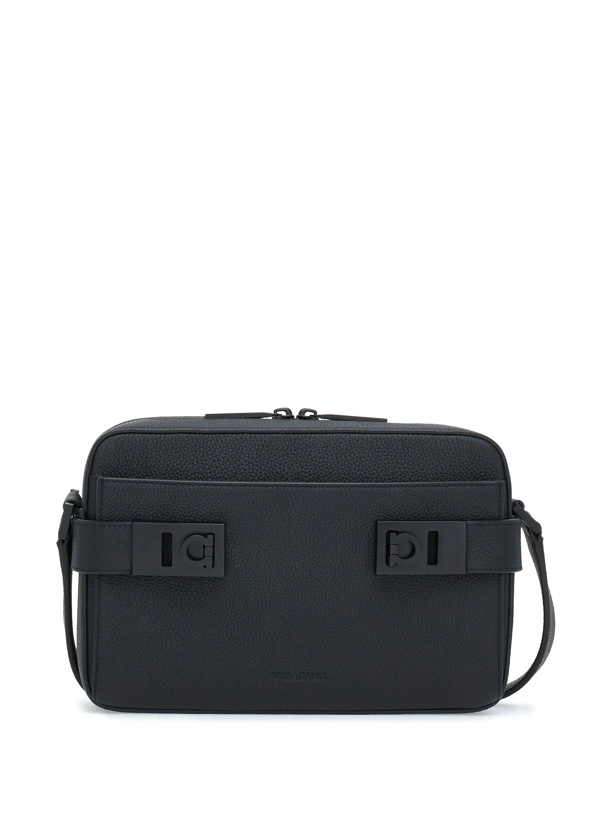 east-west crossbody bag with Hug buckle