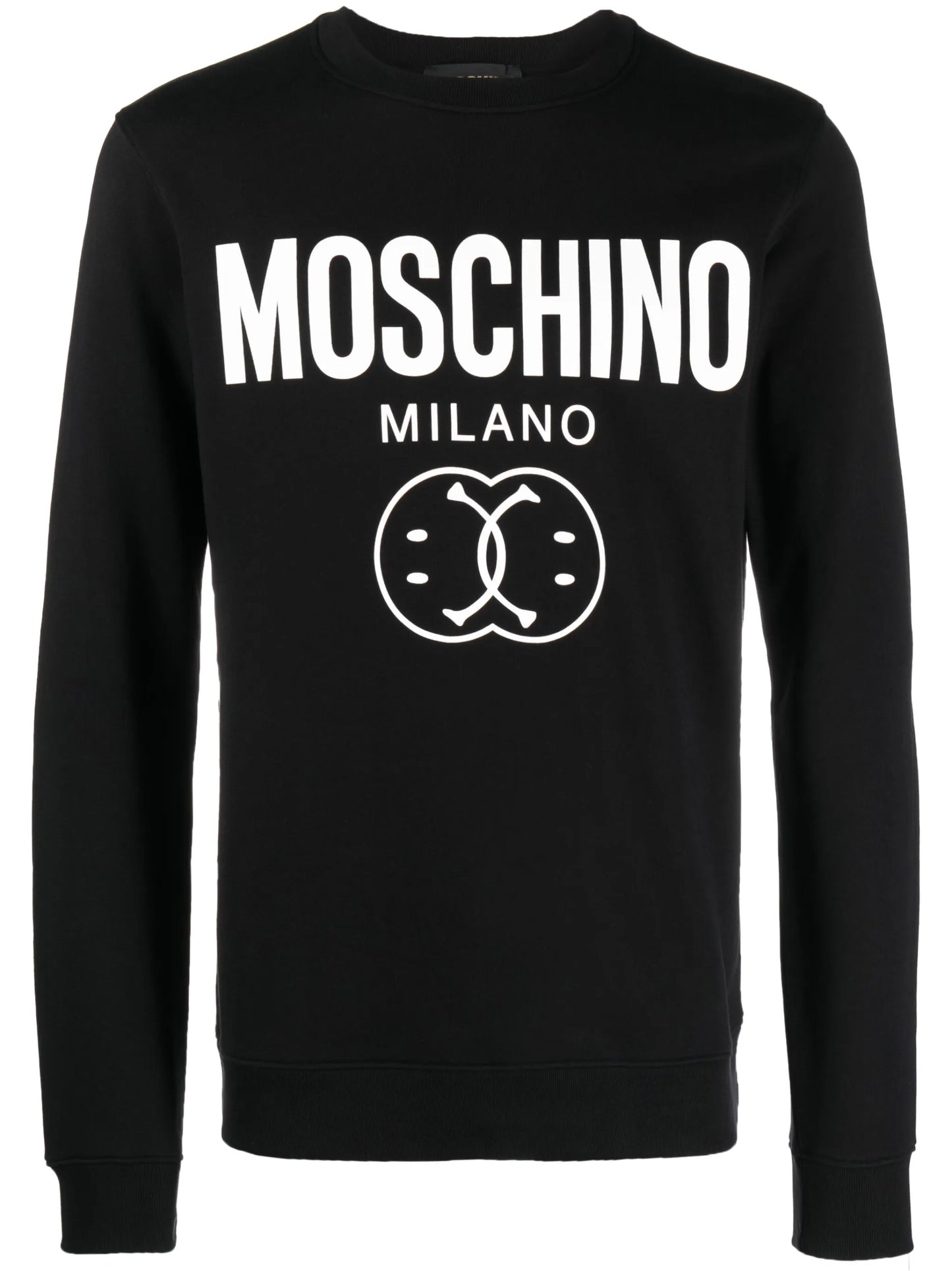 logo-print organic cotton sweatshirt