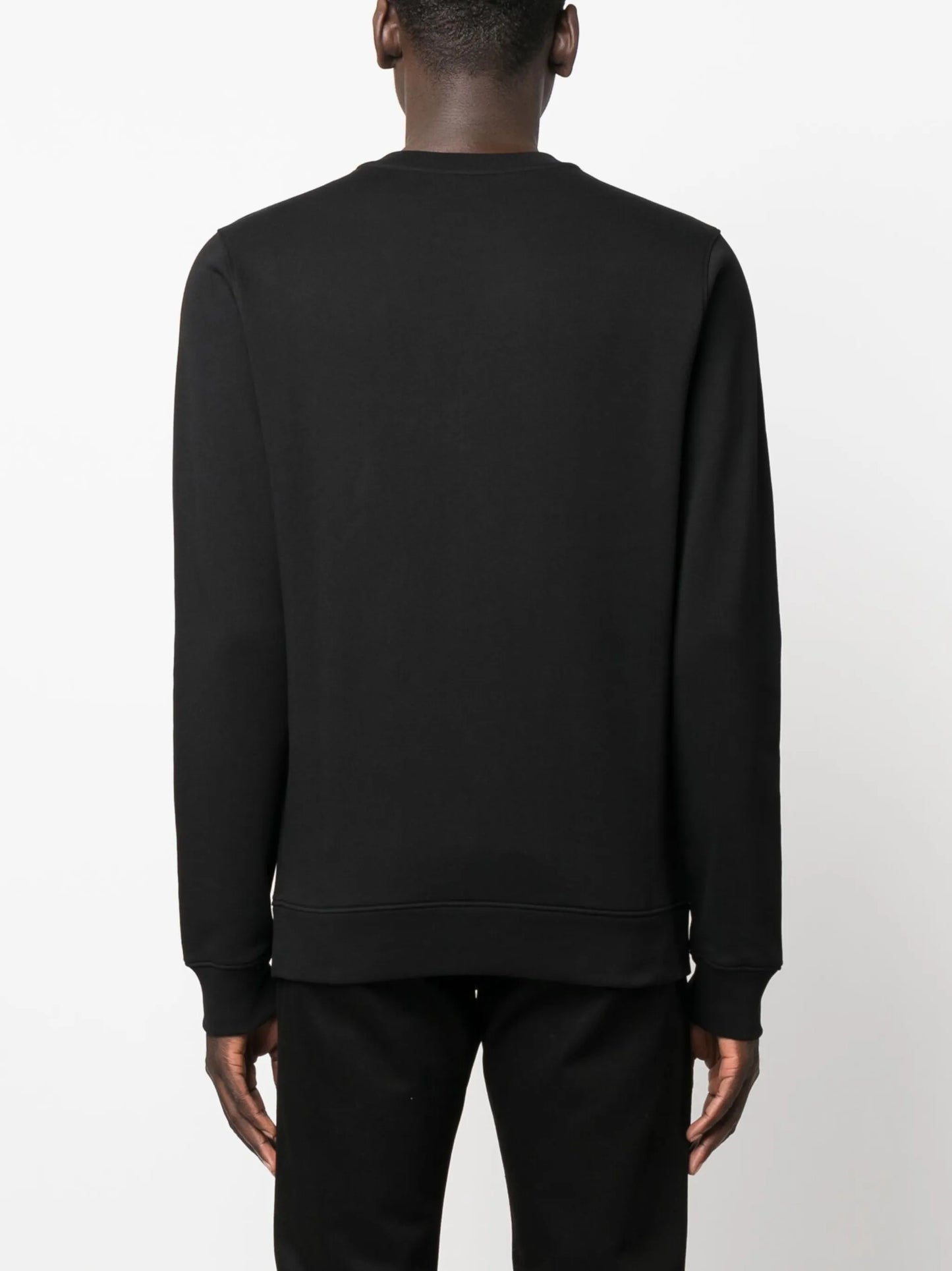logo-print organic cotton sweatshirt