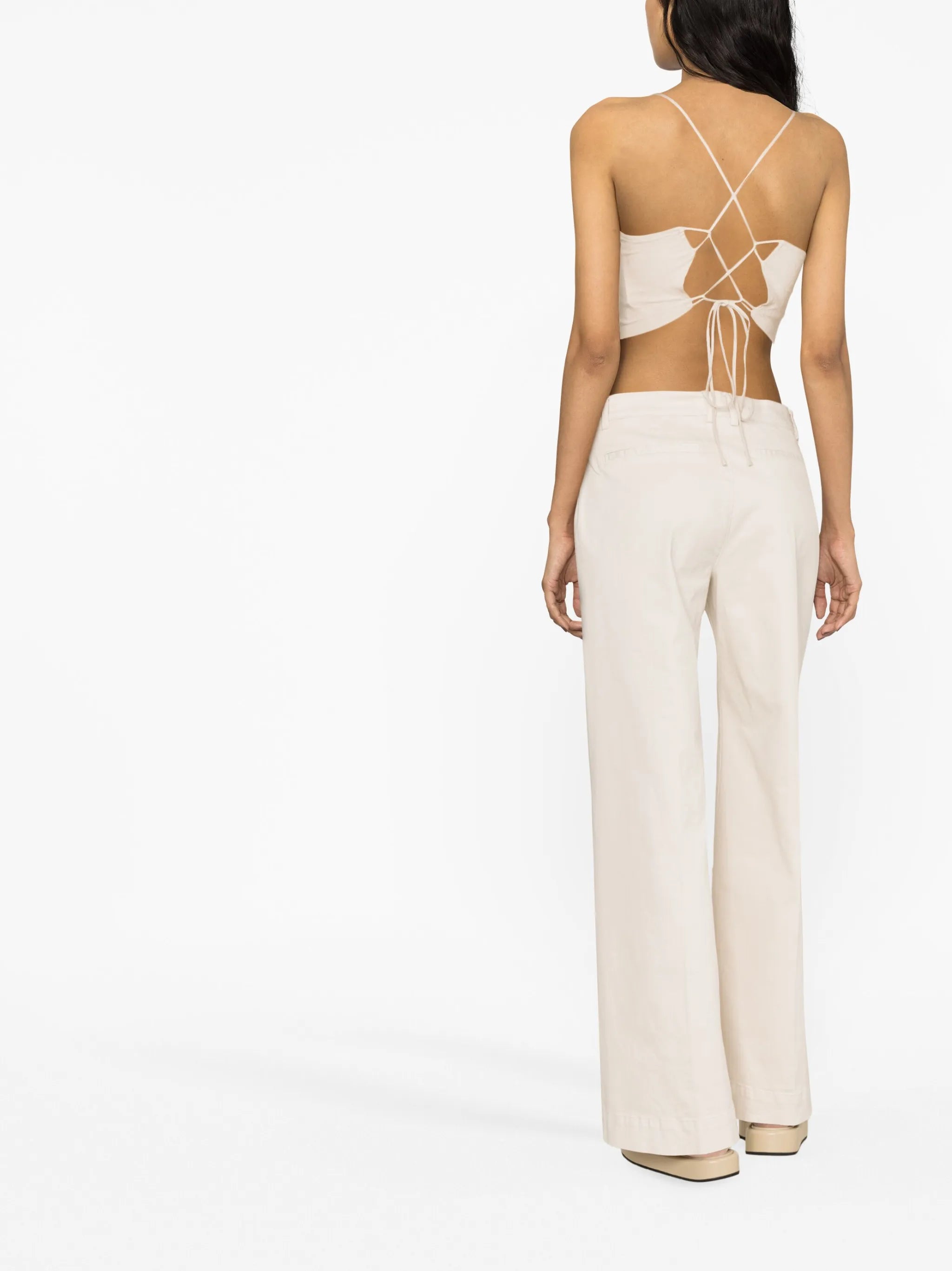 Le Tomboy wide-leg trousers