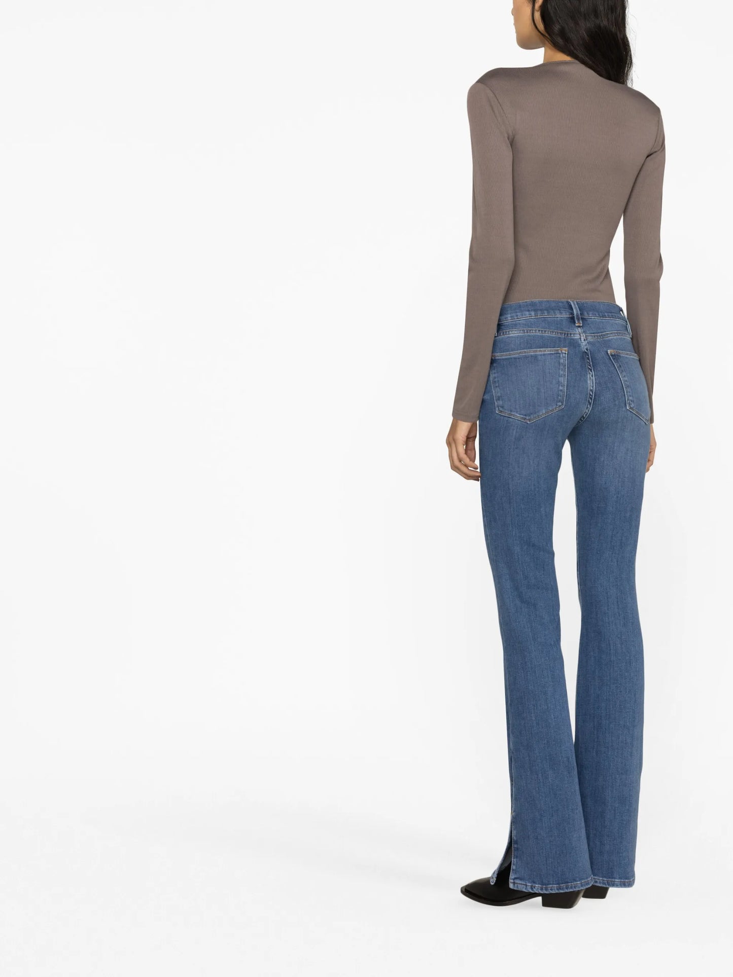 Le High flared jeans