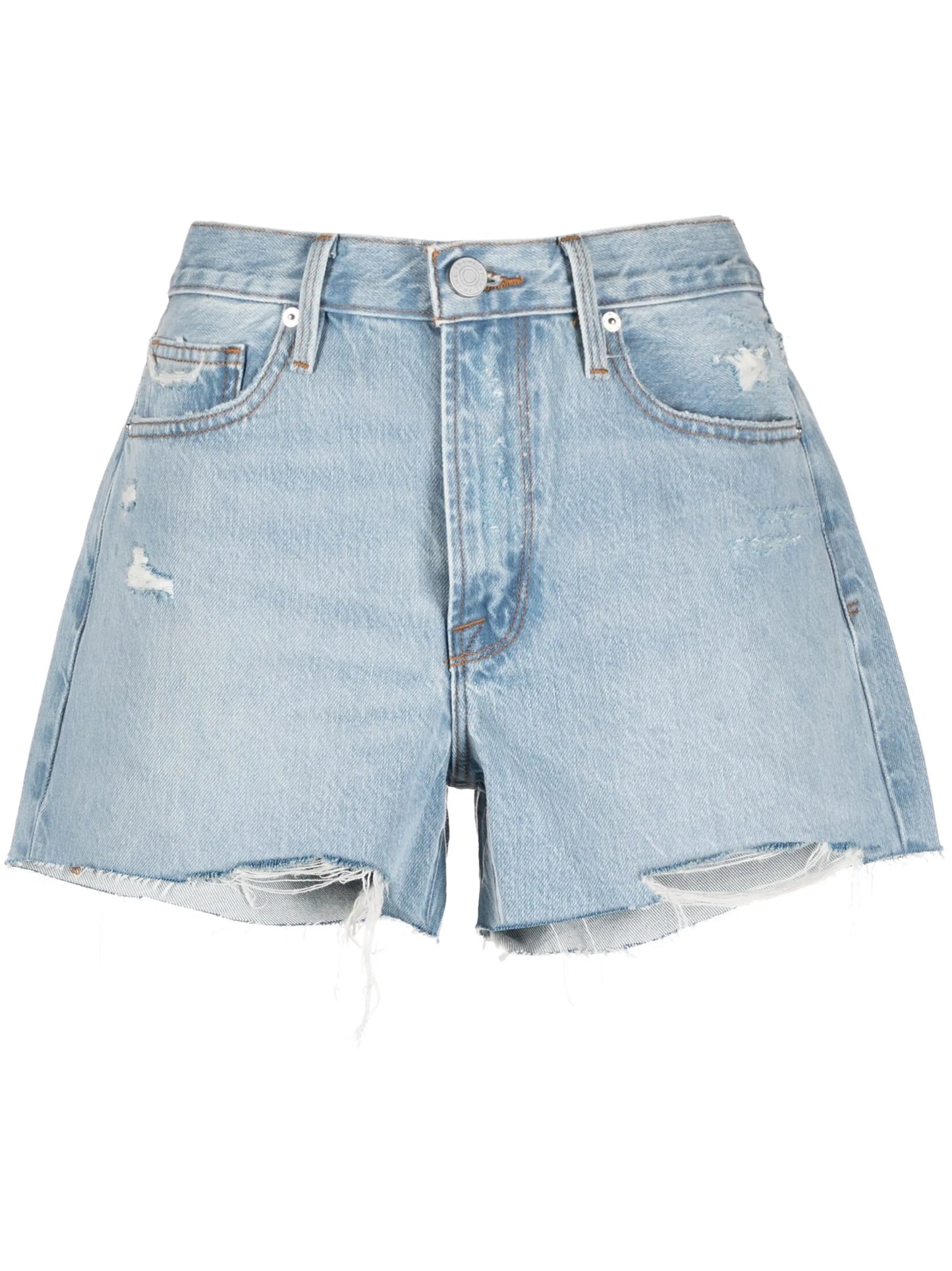 Le Brigette denim shorts