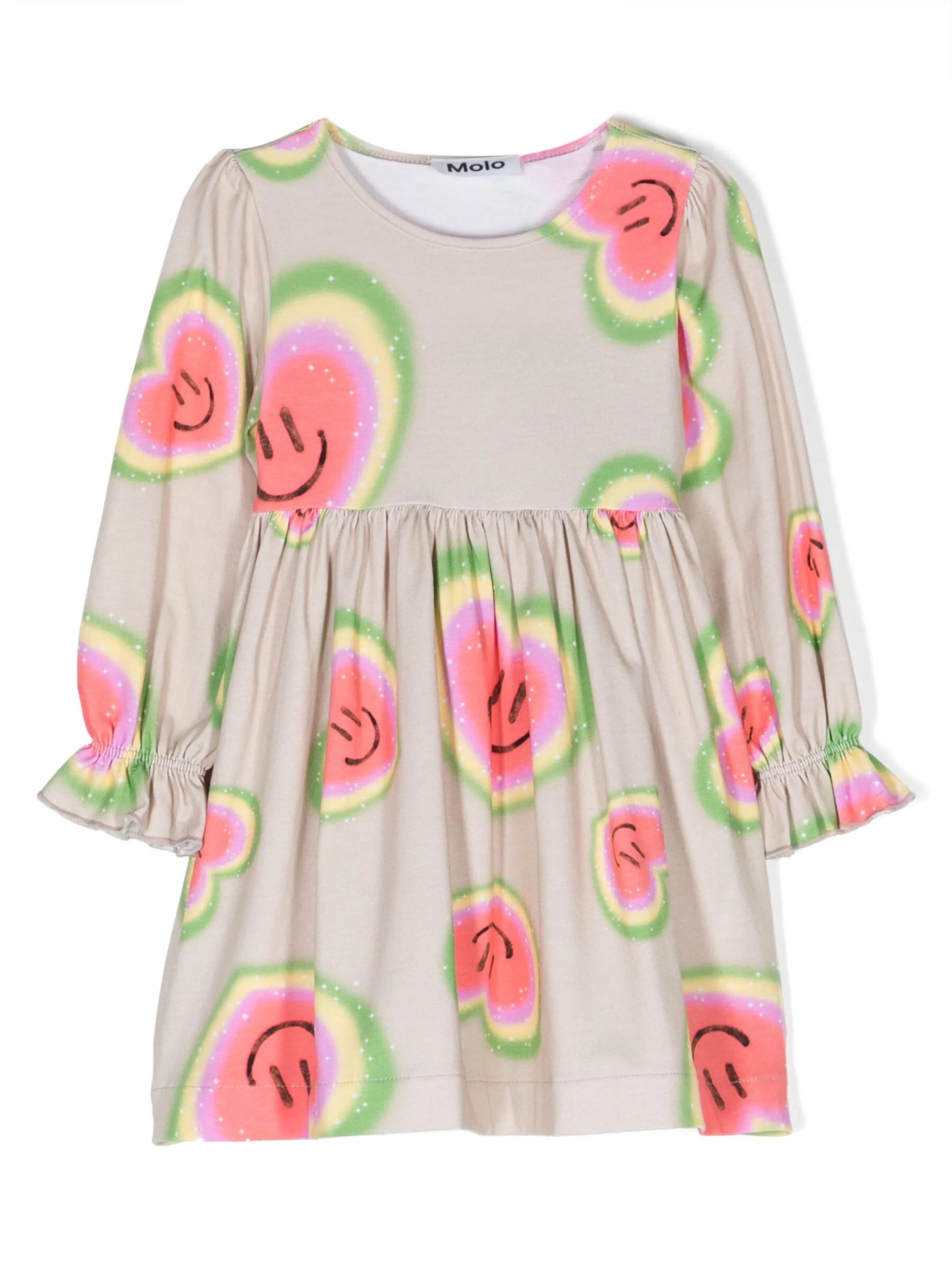 Camie graphic-print dress