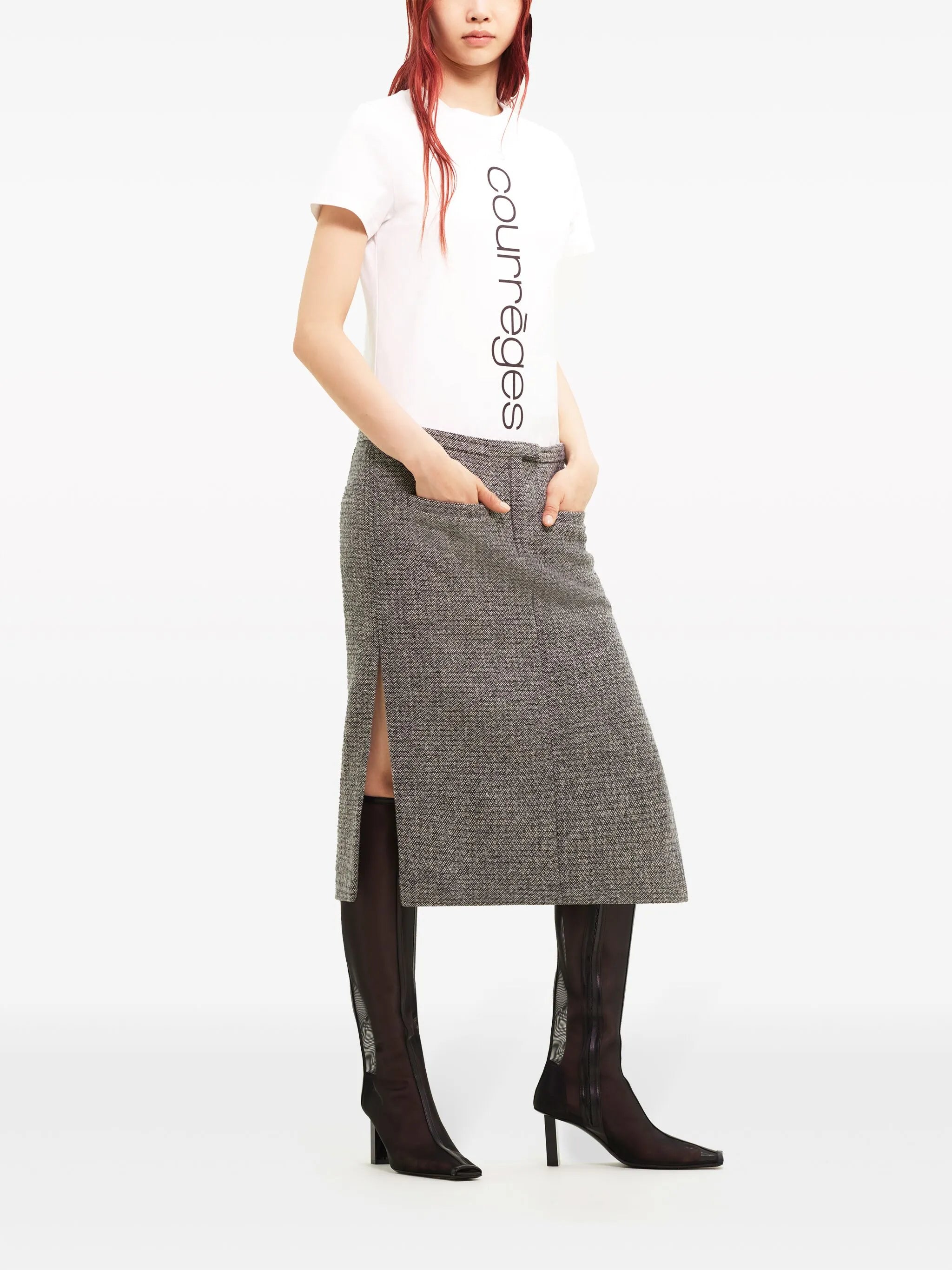 logo-print cotton T-shirt