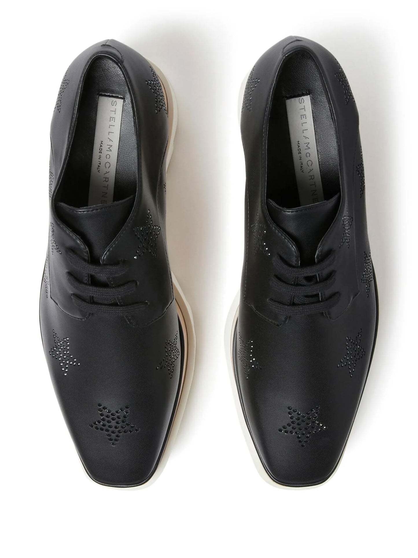 Elyse Crystal Star platform oxfords
