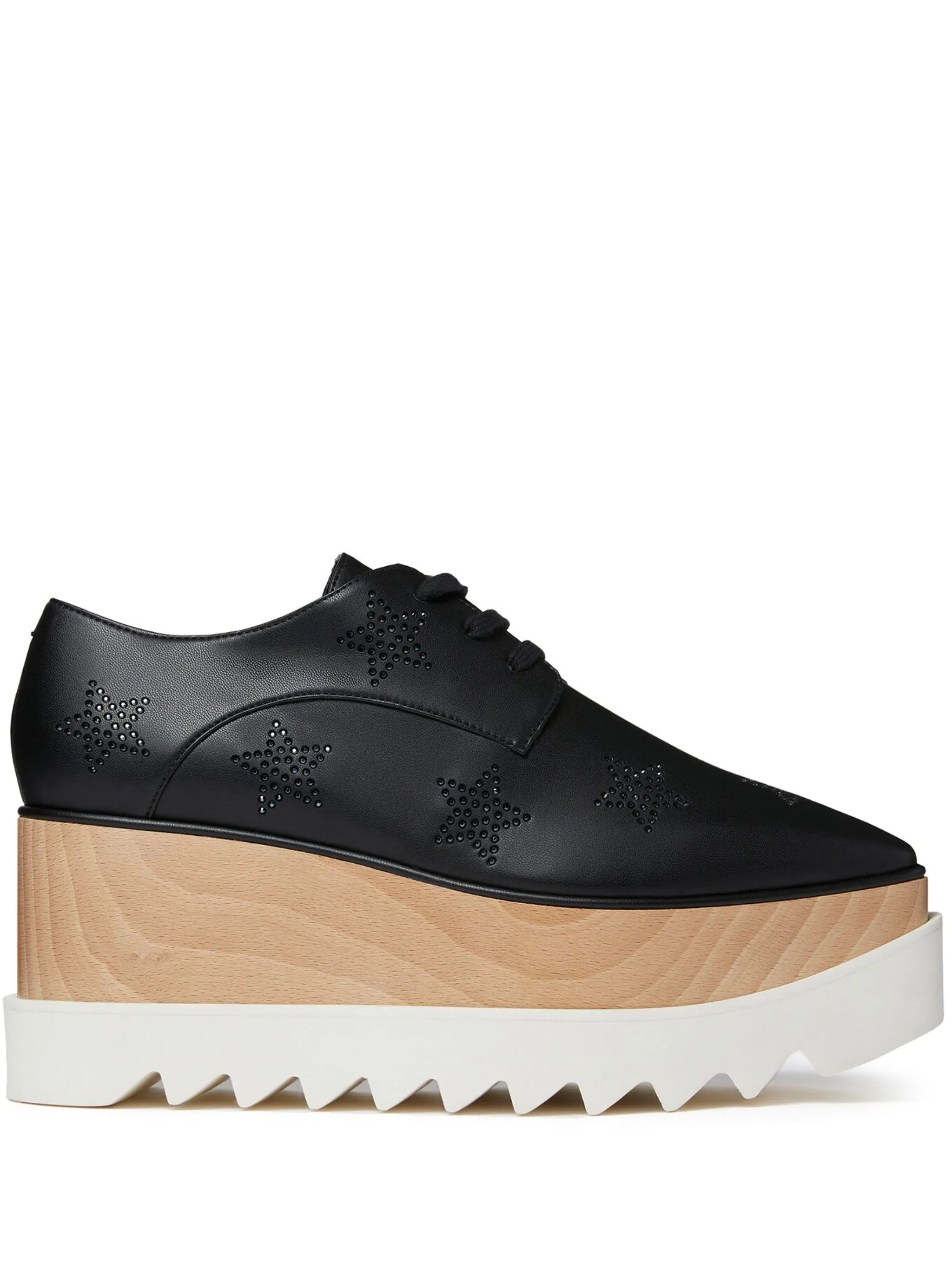 Elyse Crystal Star platform oxfords