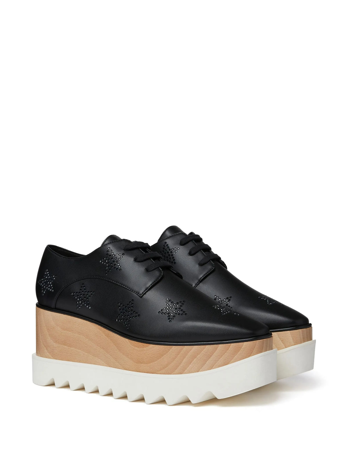 Elyse Crystal Star platform oxfords