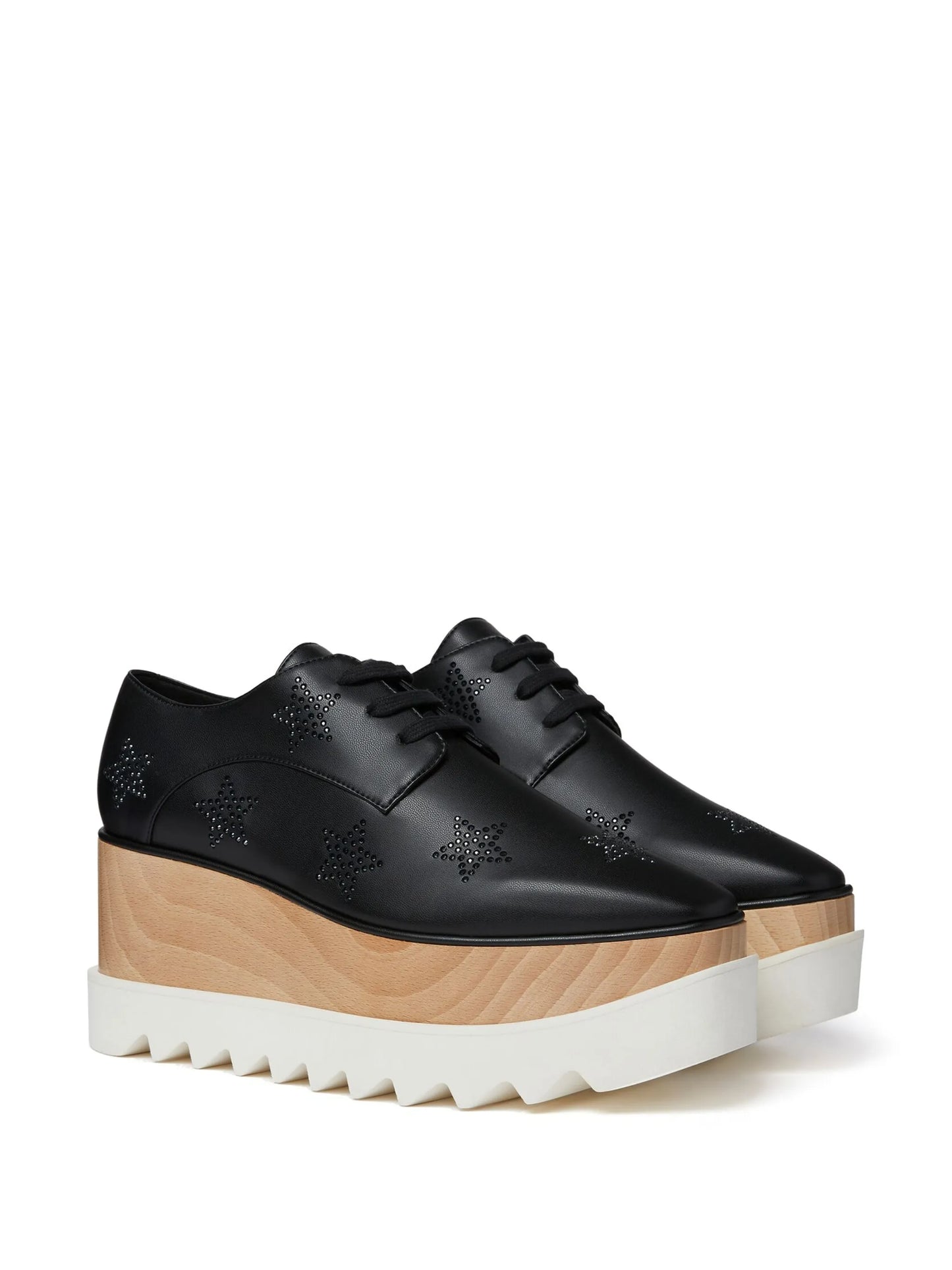 Elyse Crystal Star platform oxfords