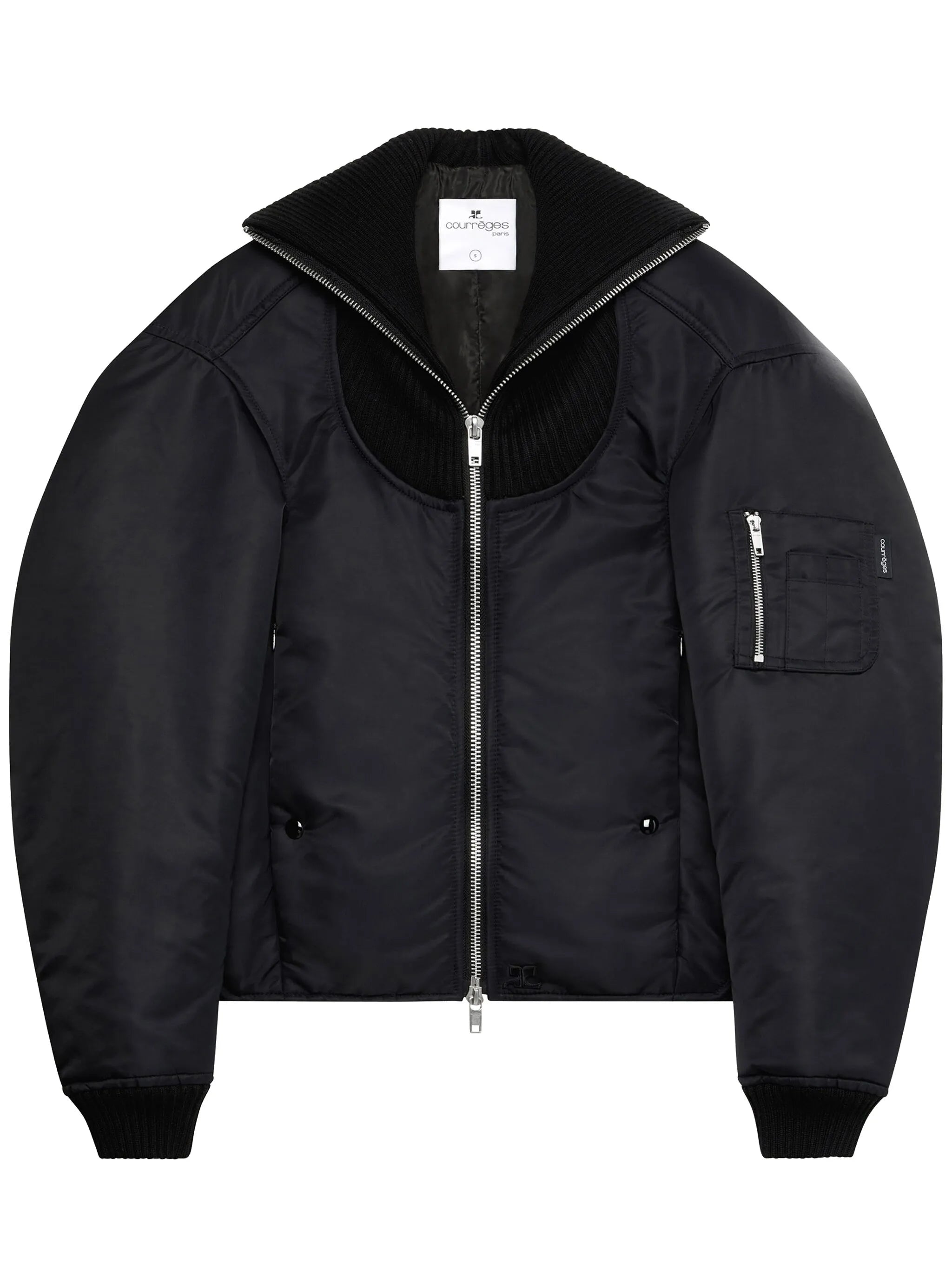Cocoon bomber jacket
