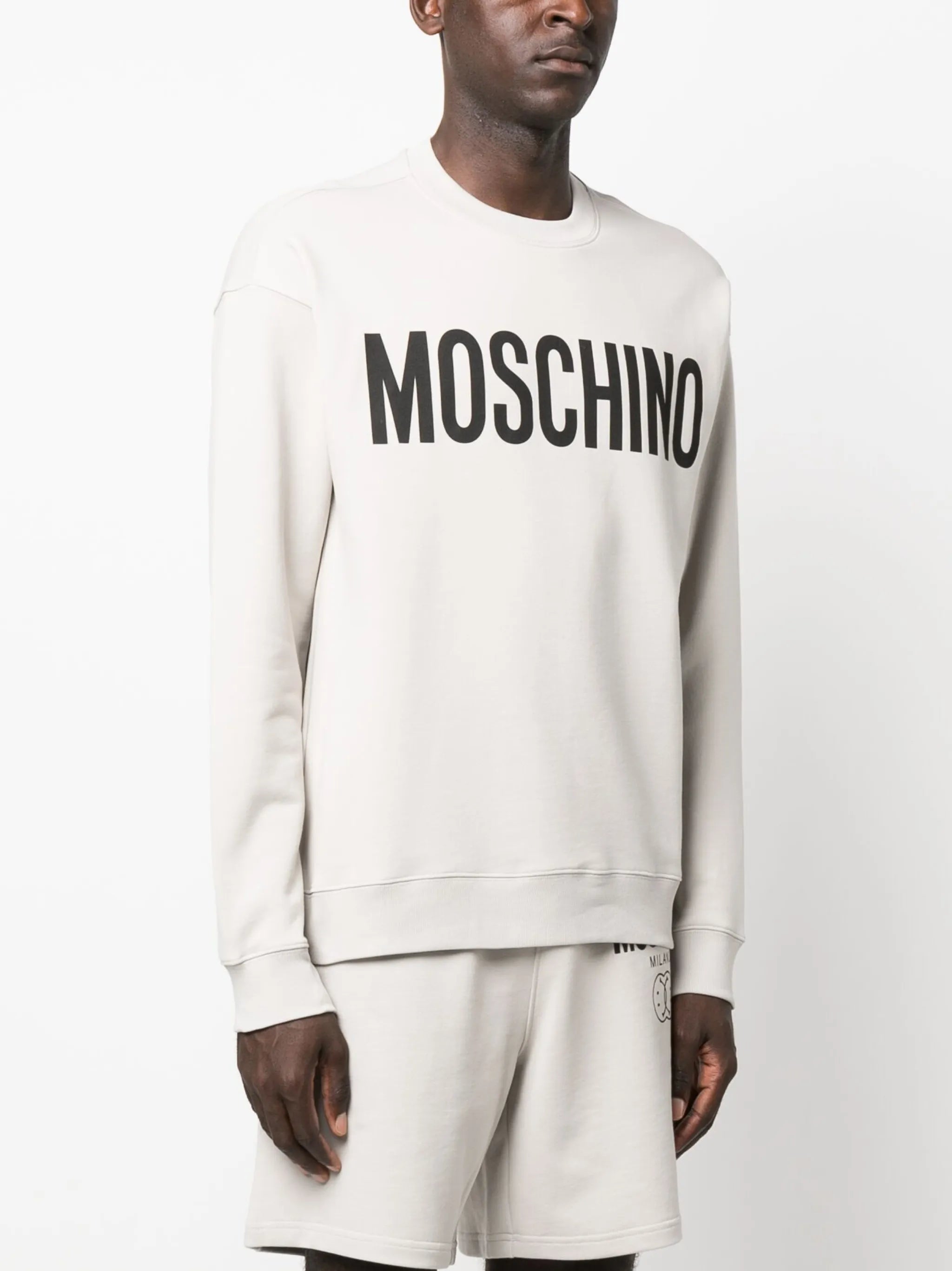 logo-print organic-cotton sweatshirt