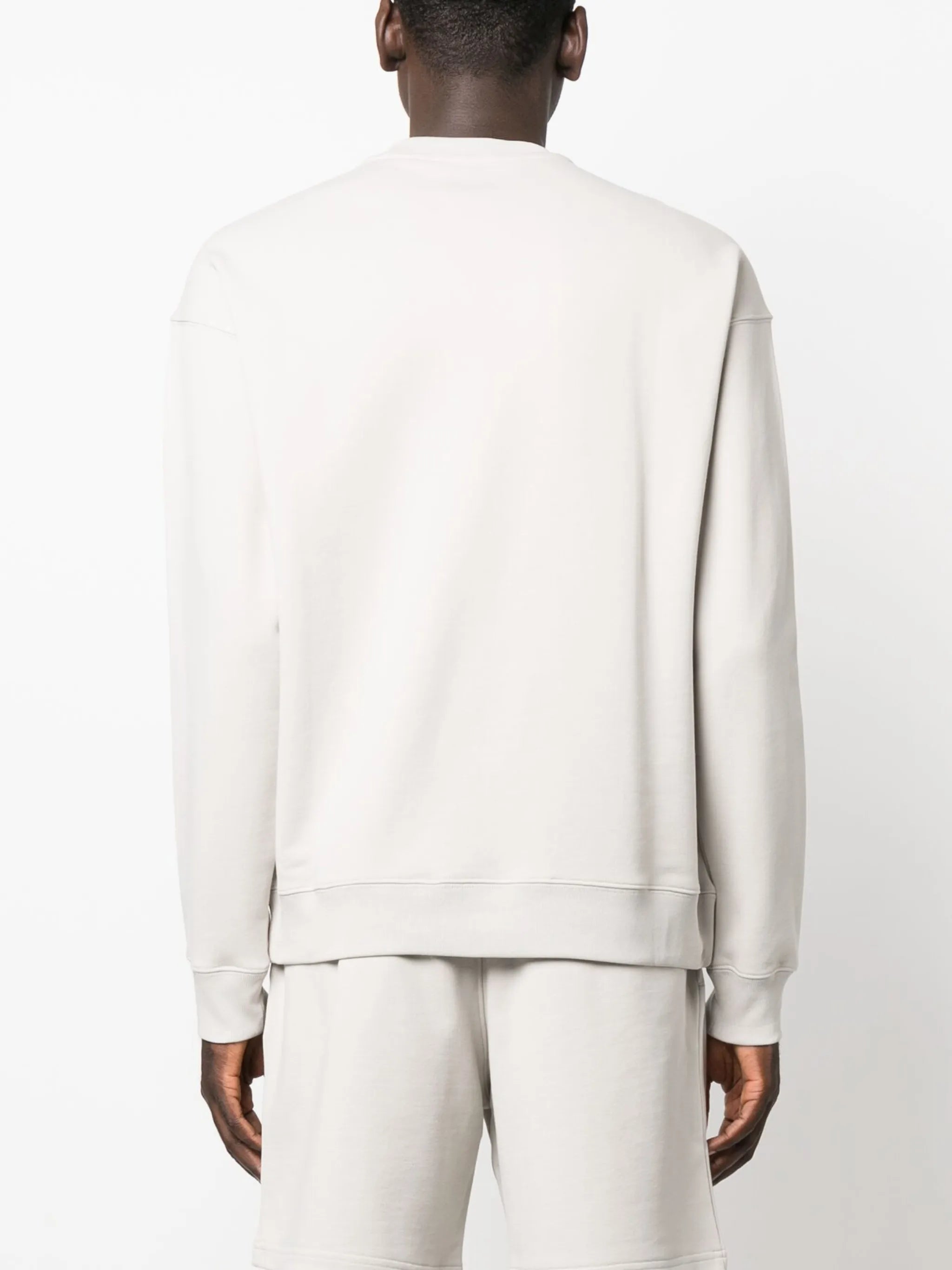 logo-print organic-cotton sweatshirt