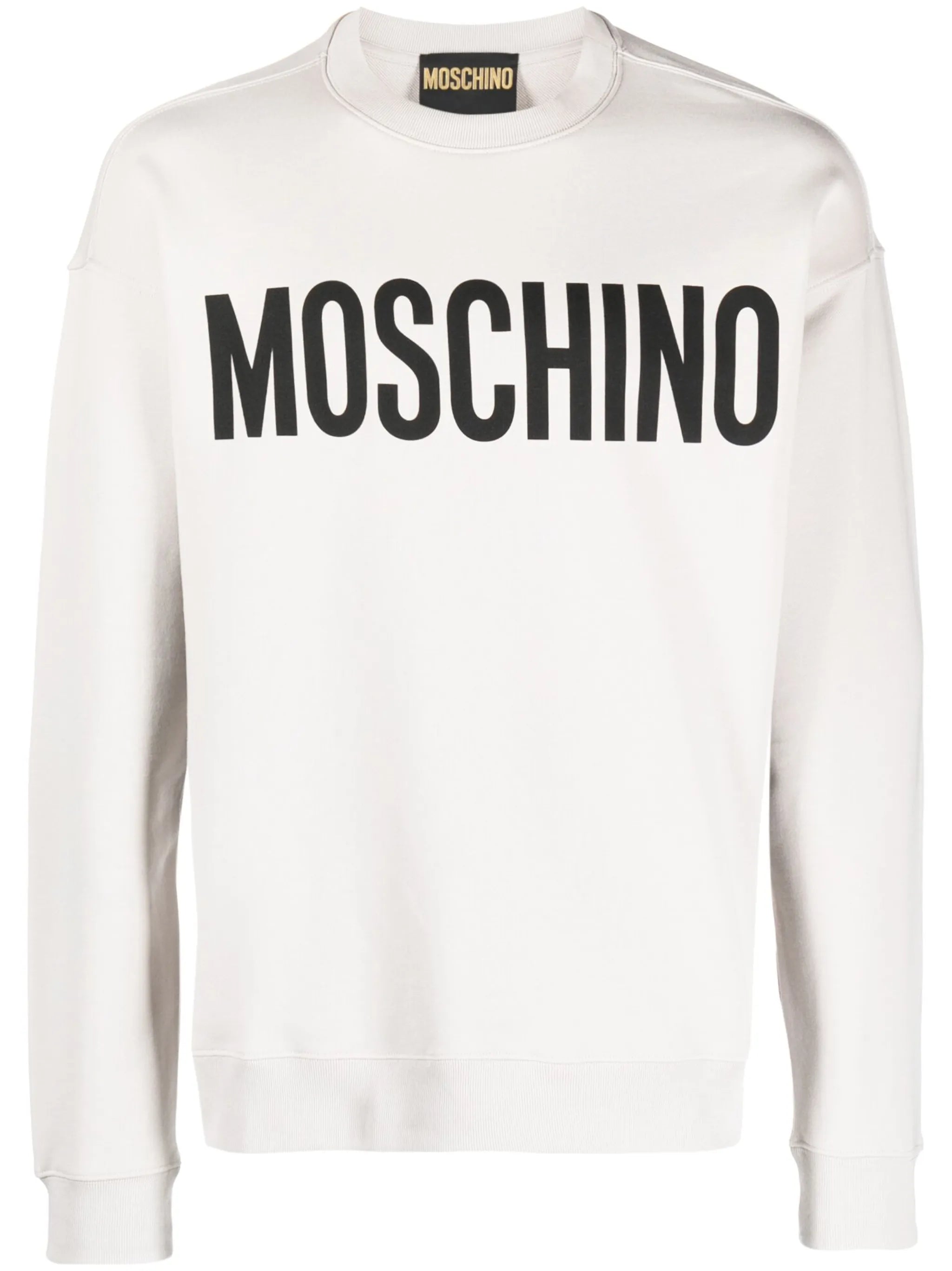 logo-print organic-cotton sweatshirt