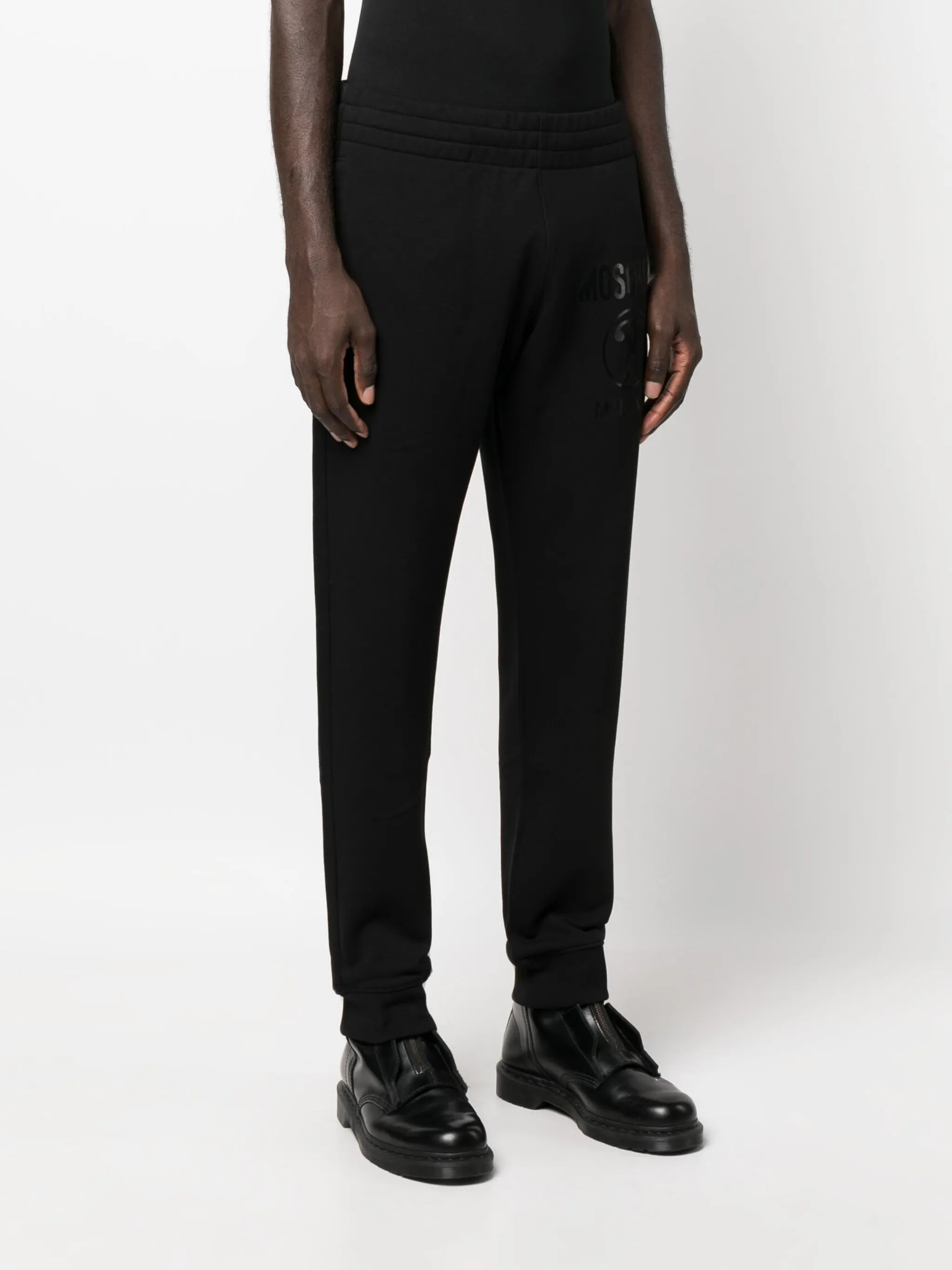 logo-print track pants