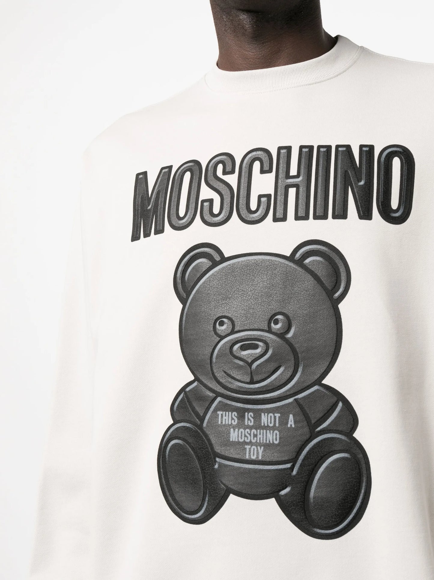 logo-print organic cotton sweatshirt