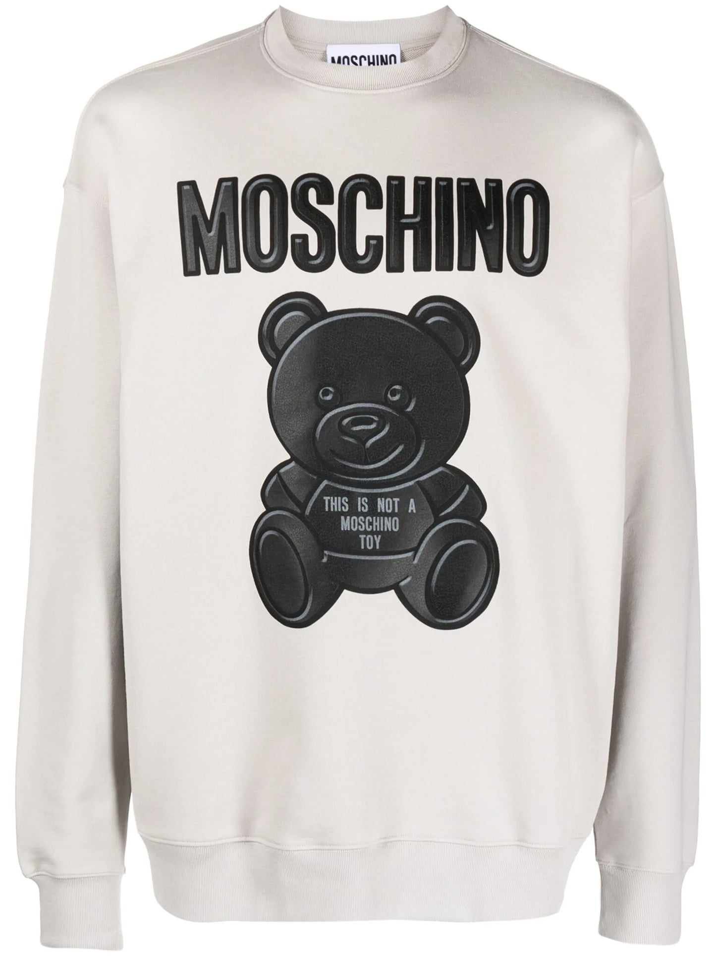 logo-print organic cotton sweatshirt