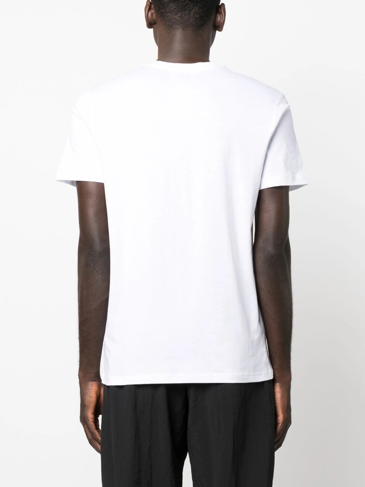 logo-print organic cotton T-shirt