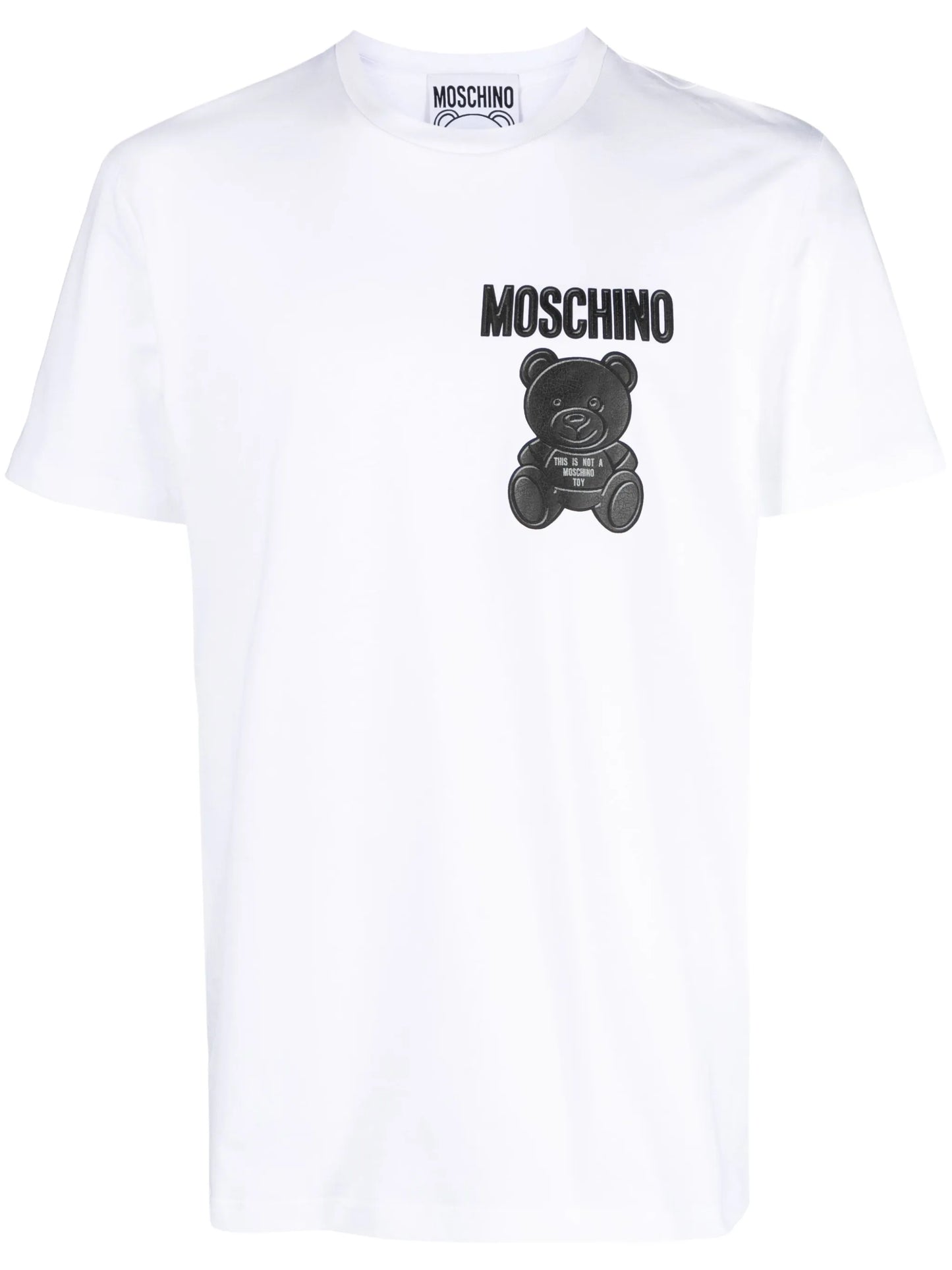 logo-print organic cotton T-shirt