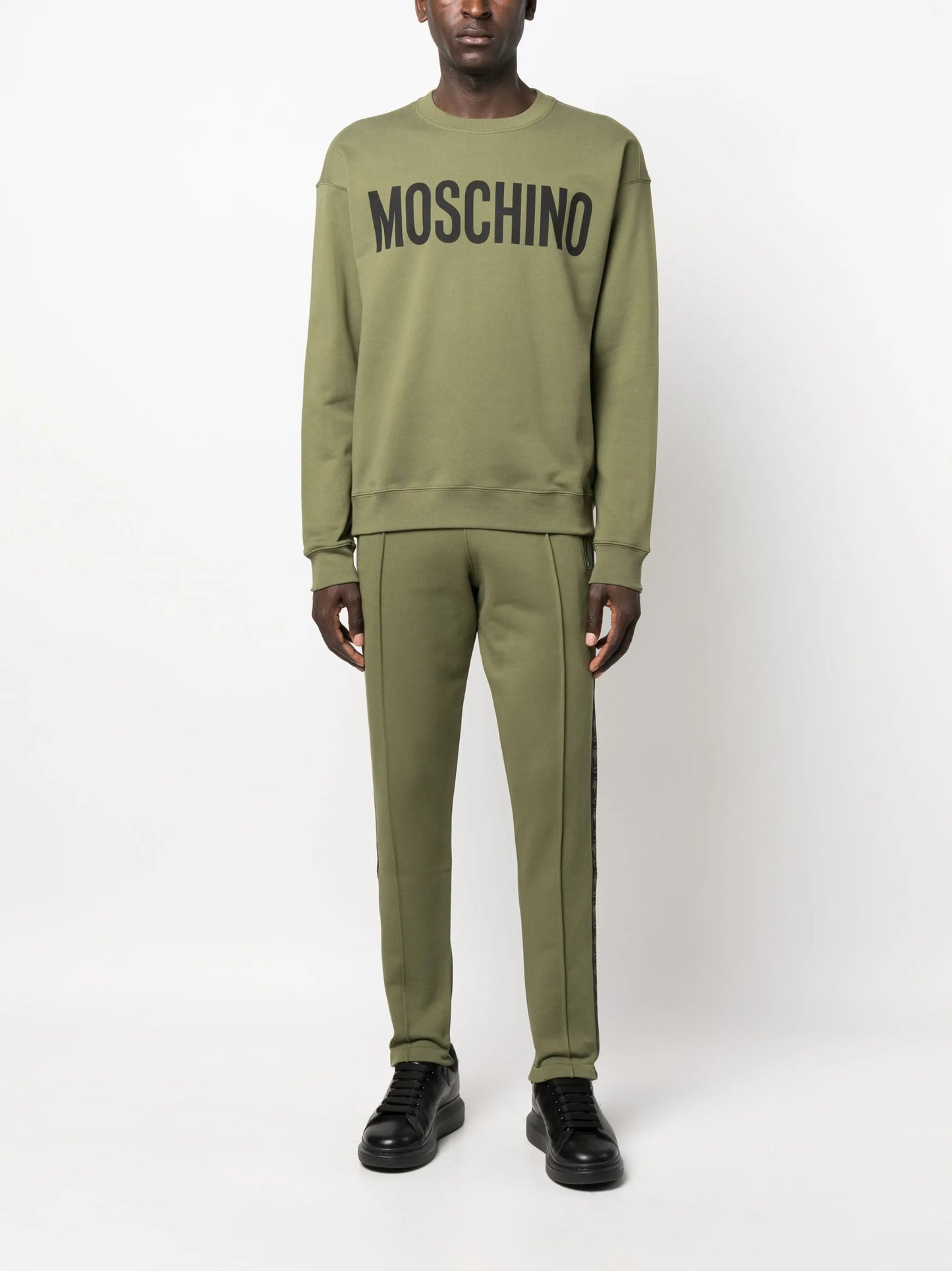 logo-print crew-neck sweatshirt