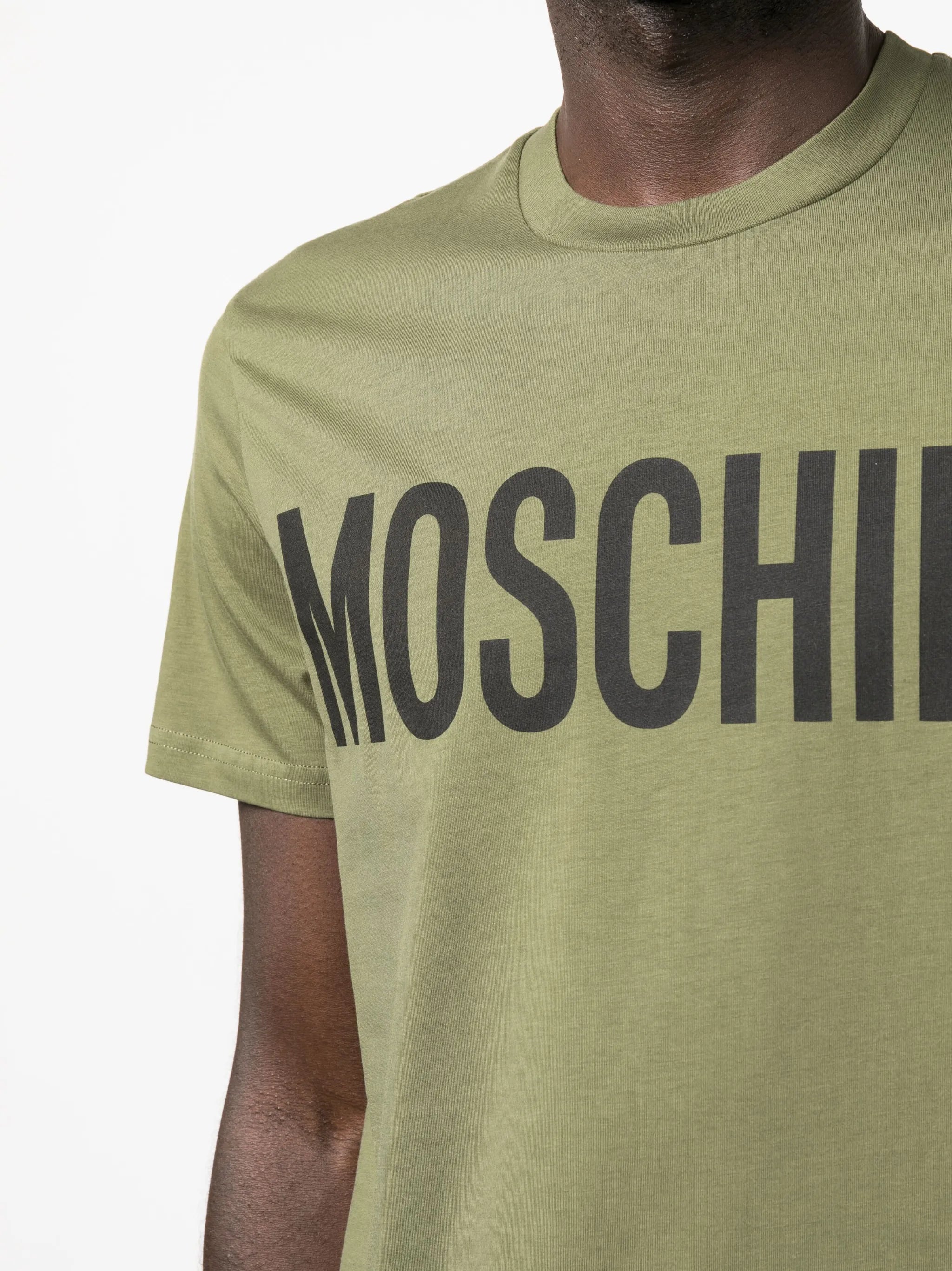 logo-print cotton T-shirt