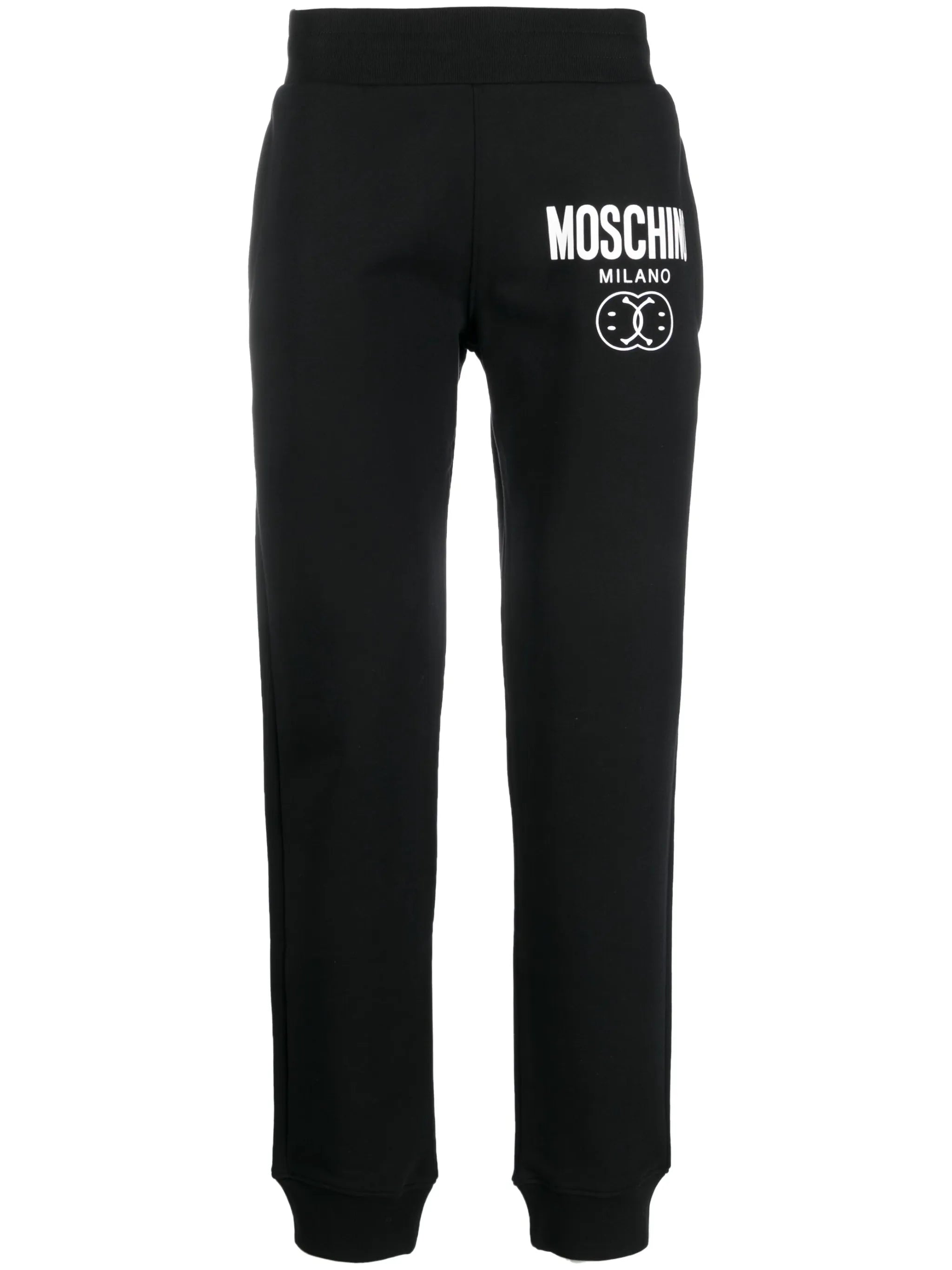 logo-print cotton track trousers