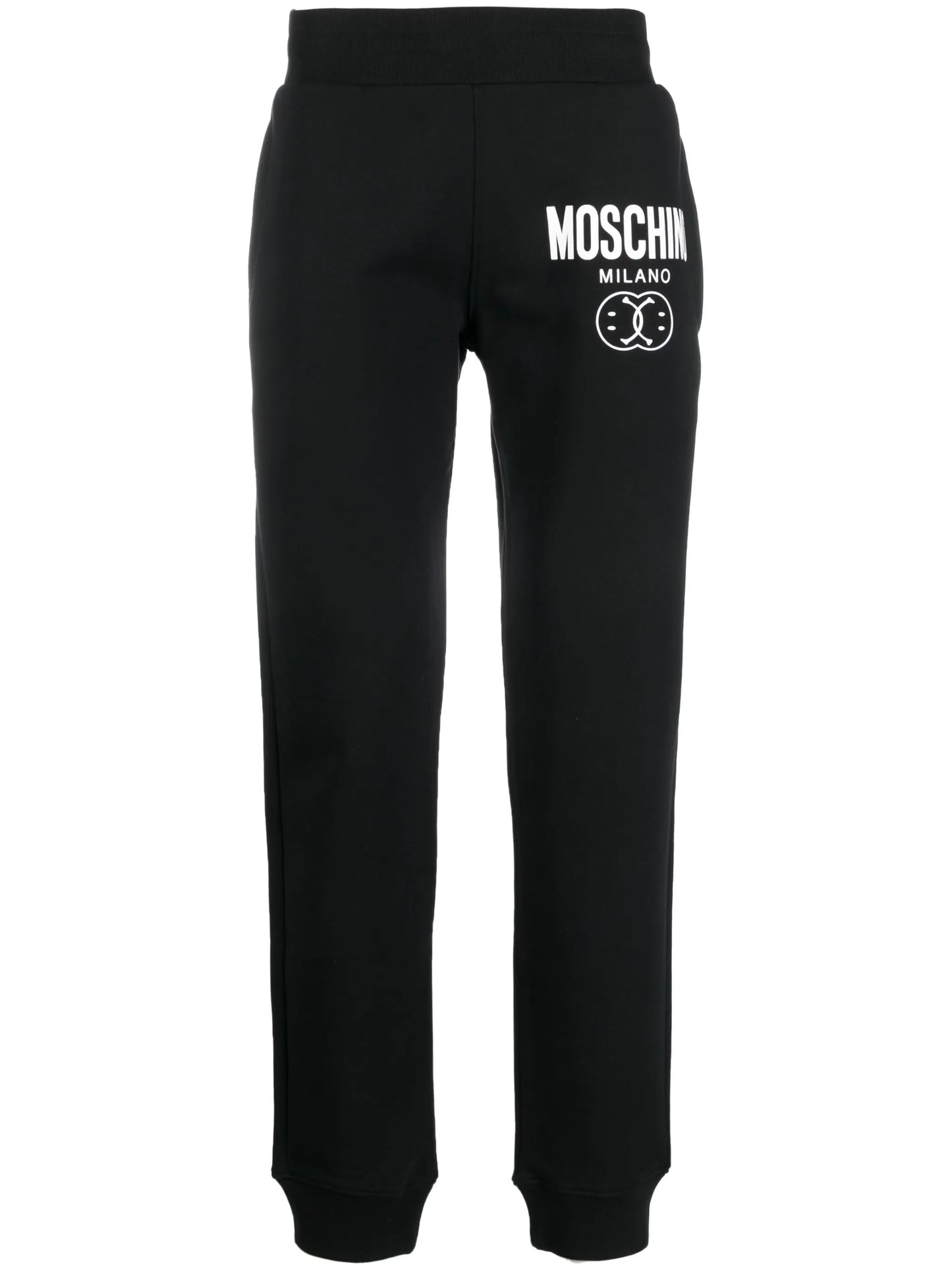 logo-print cotton track trousers