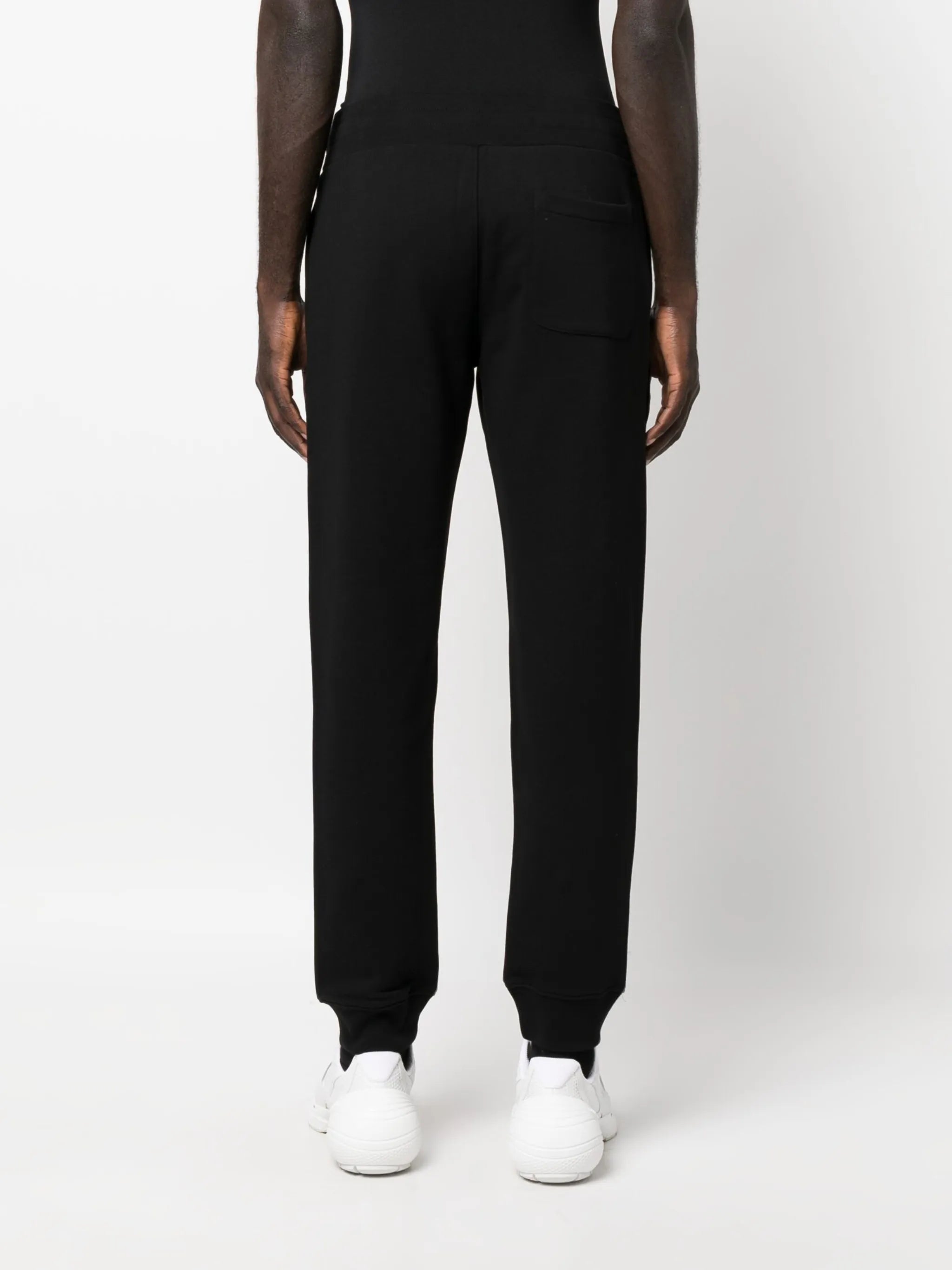 logo-print cotton track trousers