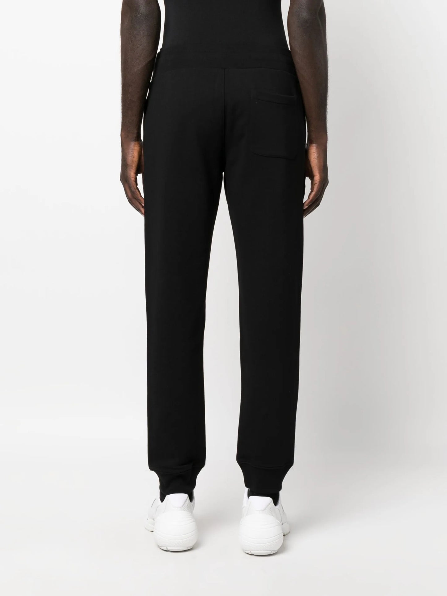 logo-print cotton track trousers