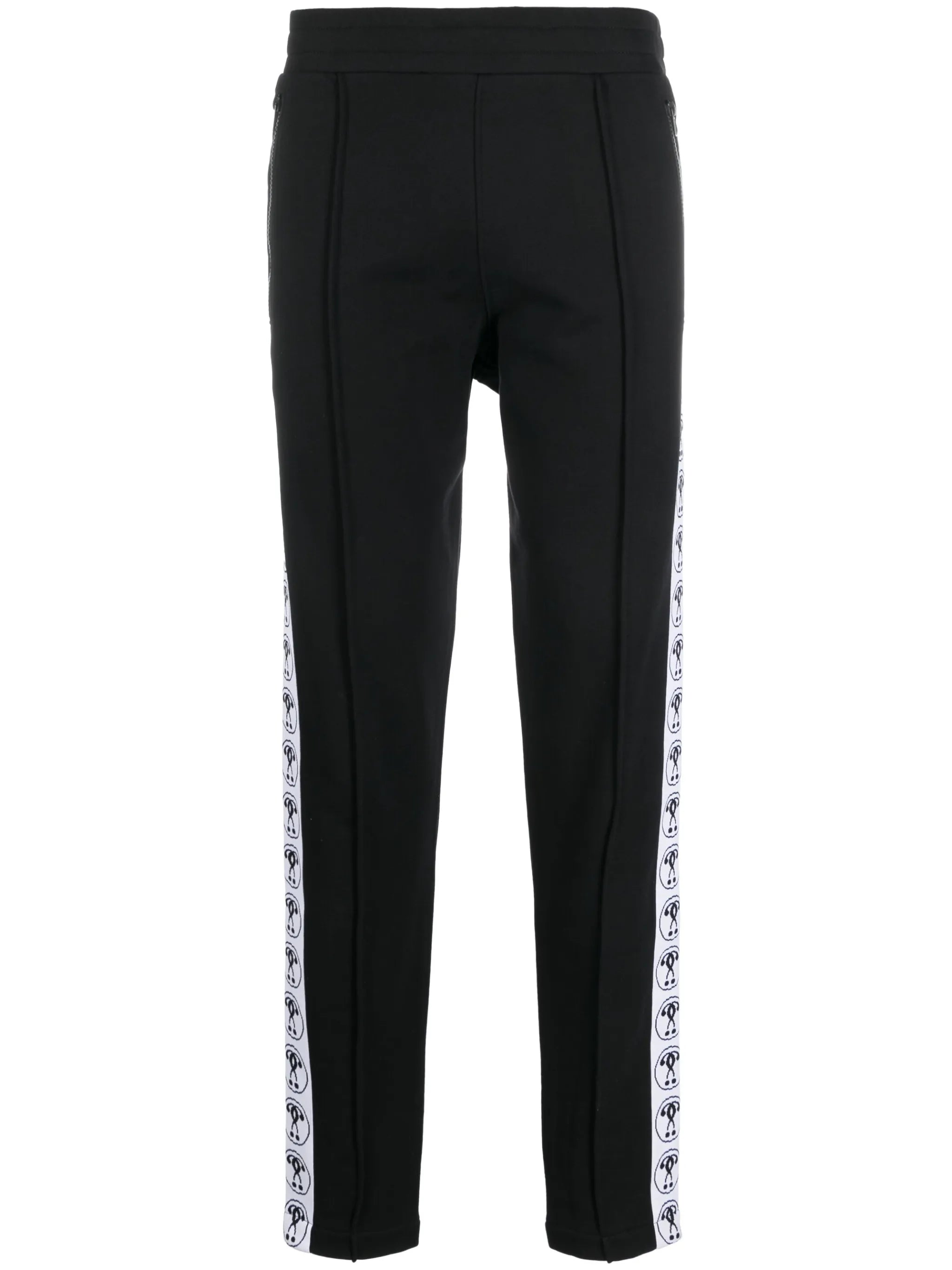 logo-print cotton track trousers