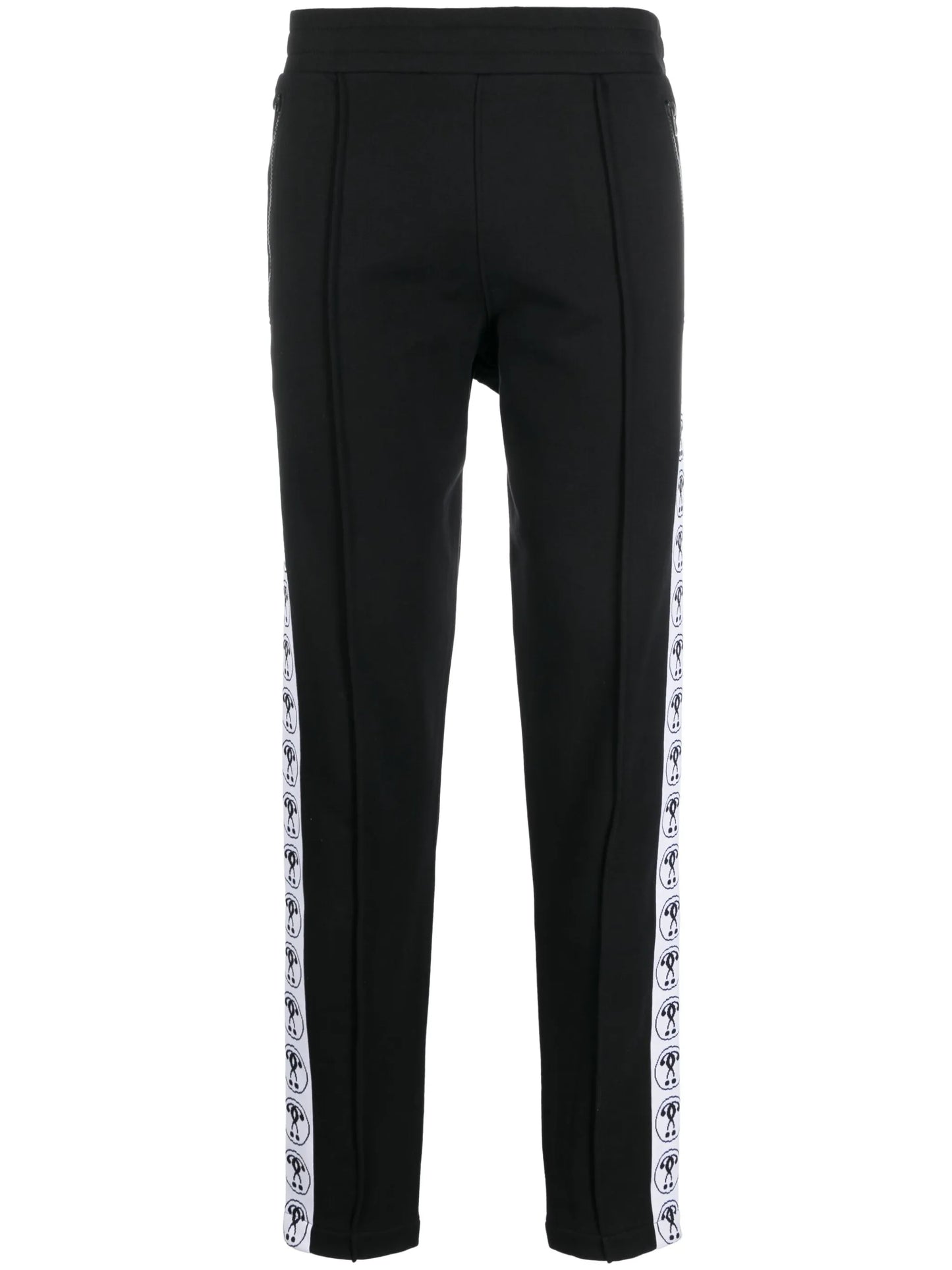 logo-print cotton track trousers