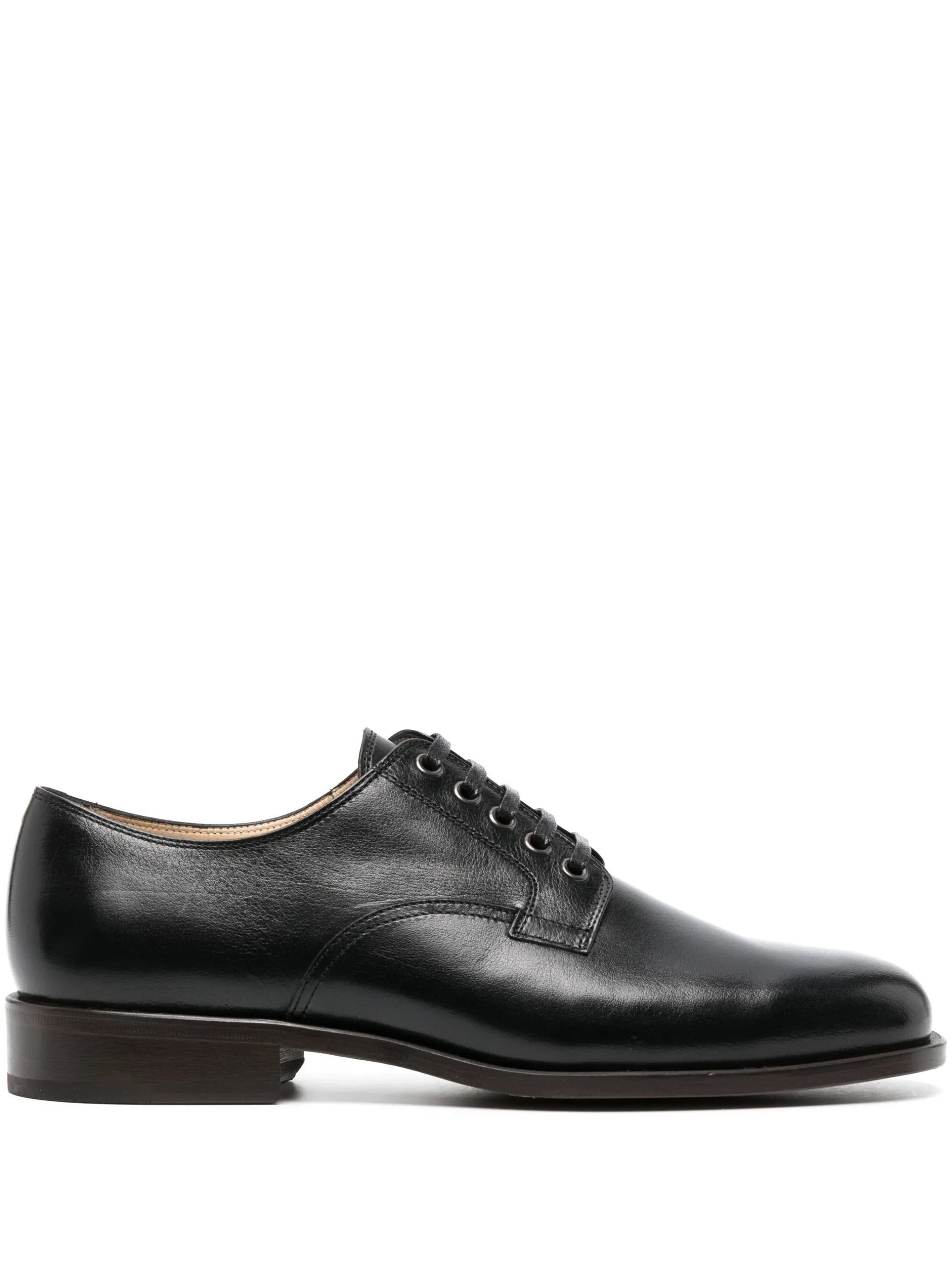 lace-up derby shoes