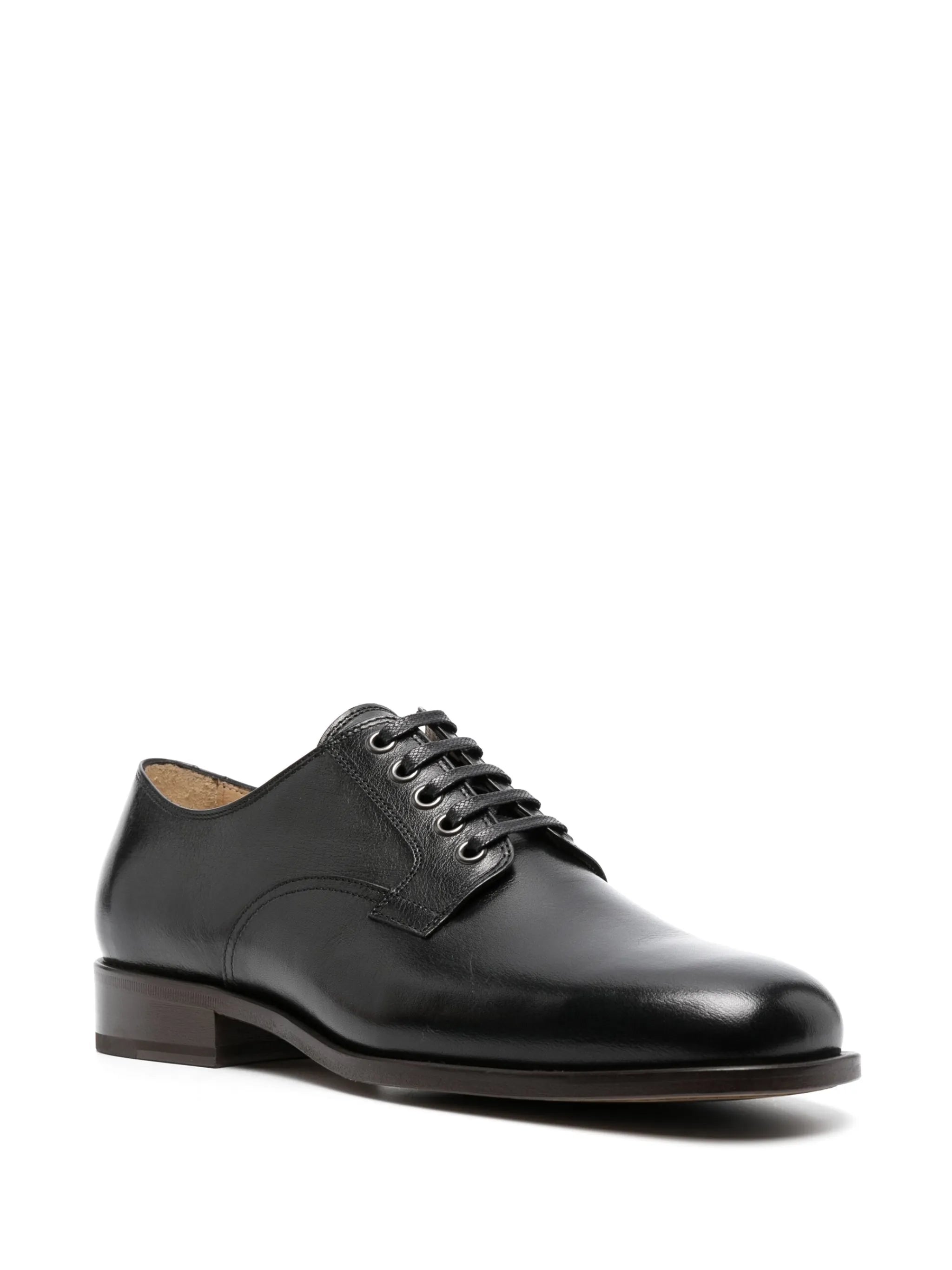 lace-up derby shoes