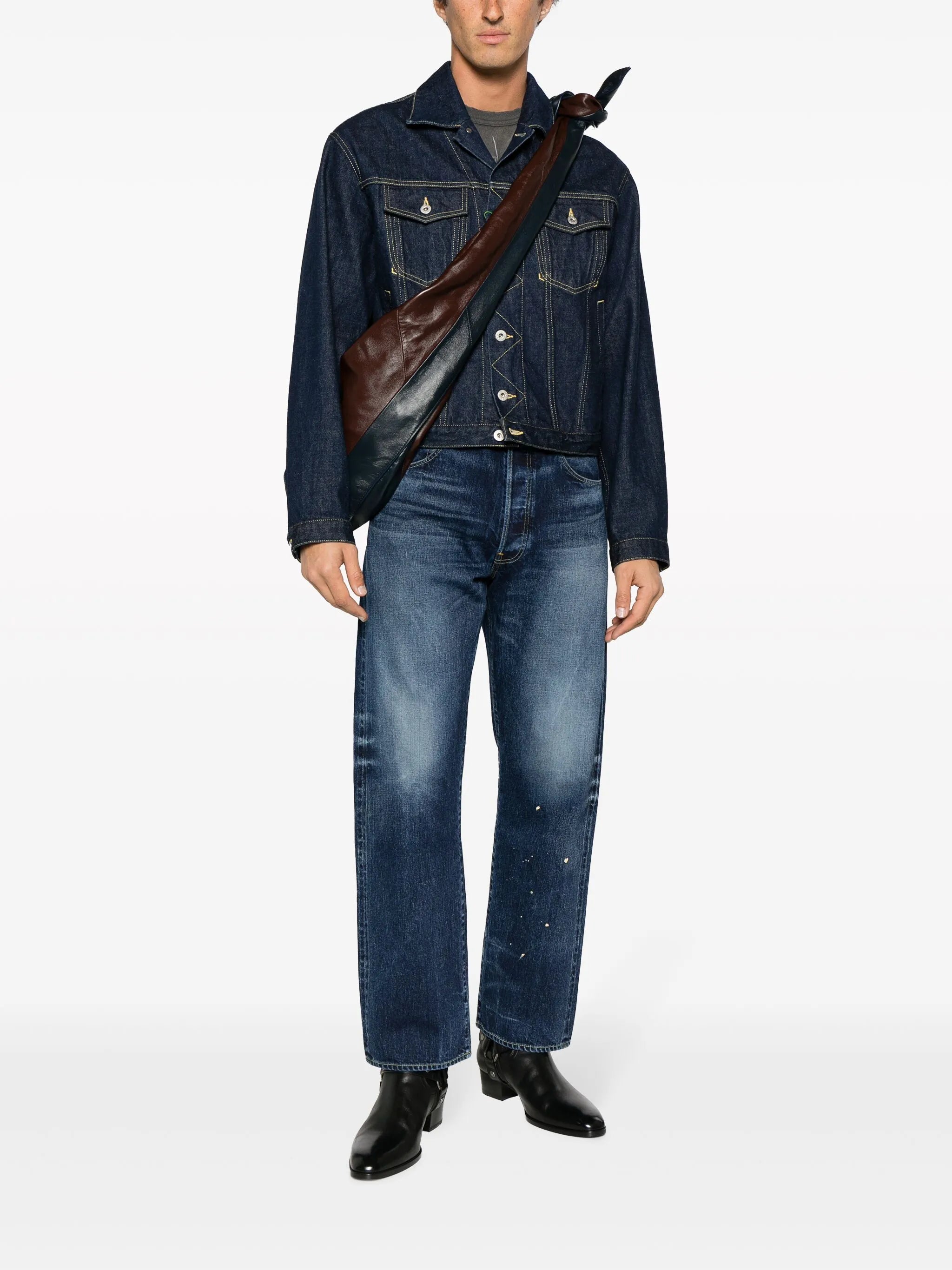 Social Sculpture 00 straight-leg jeans