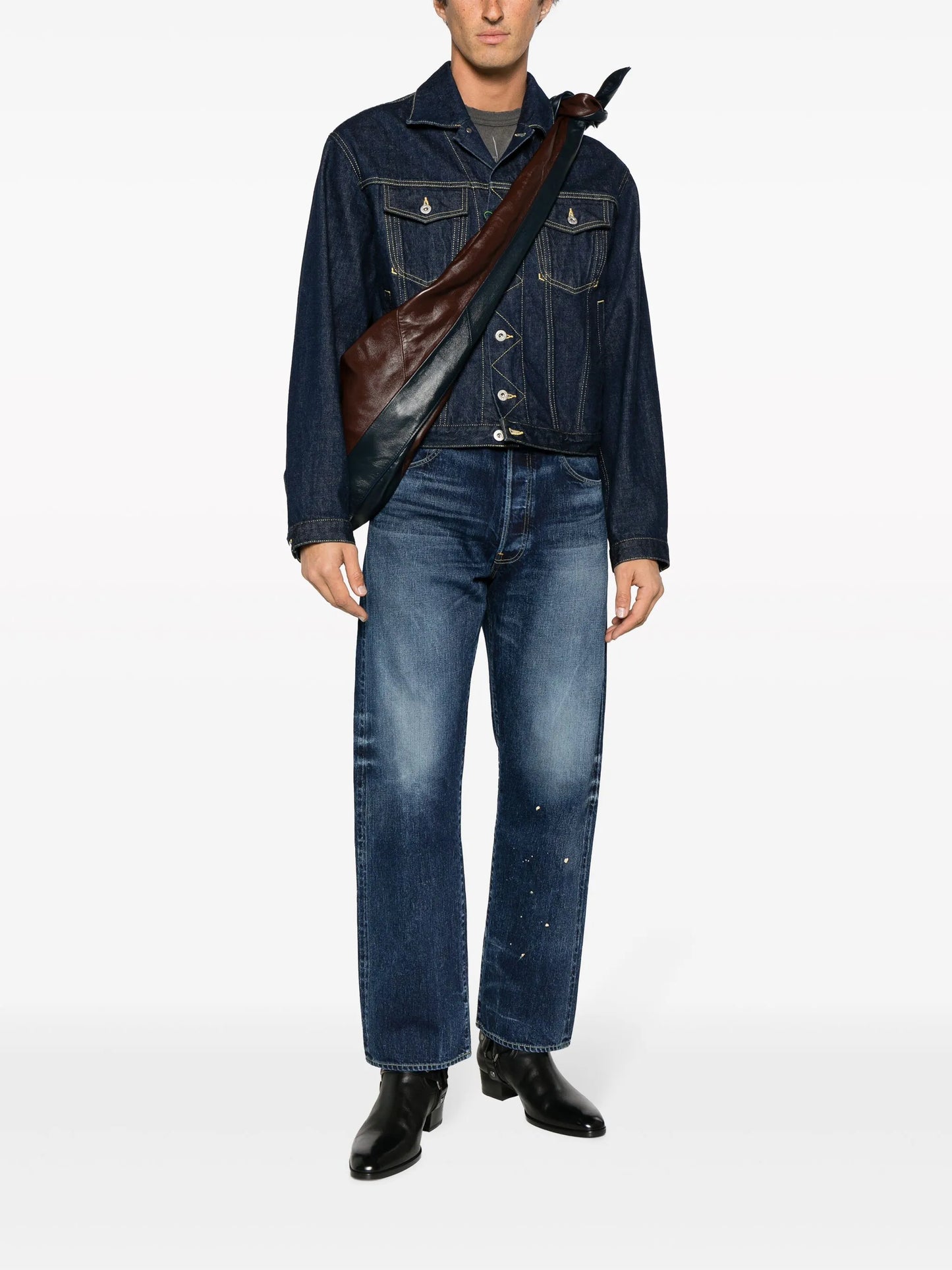 Social Sculpture 00 straight-leg jeans