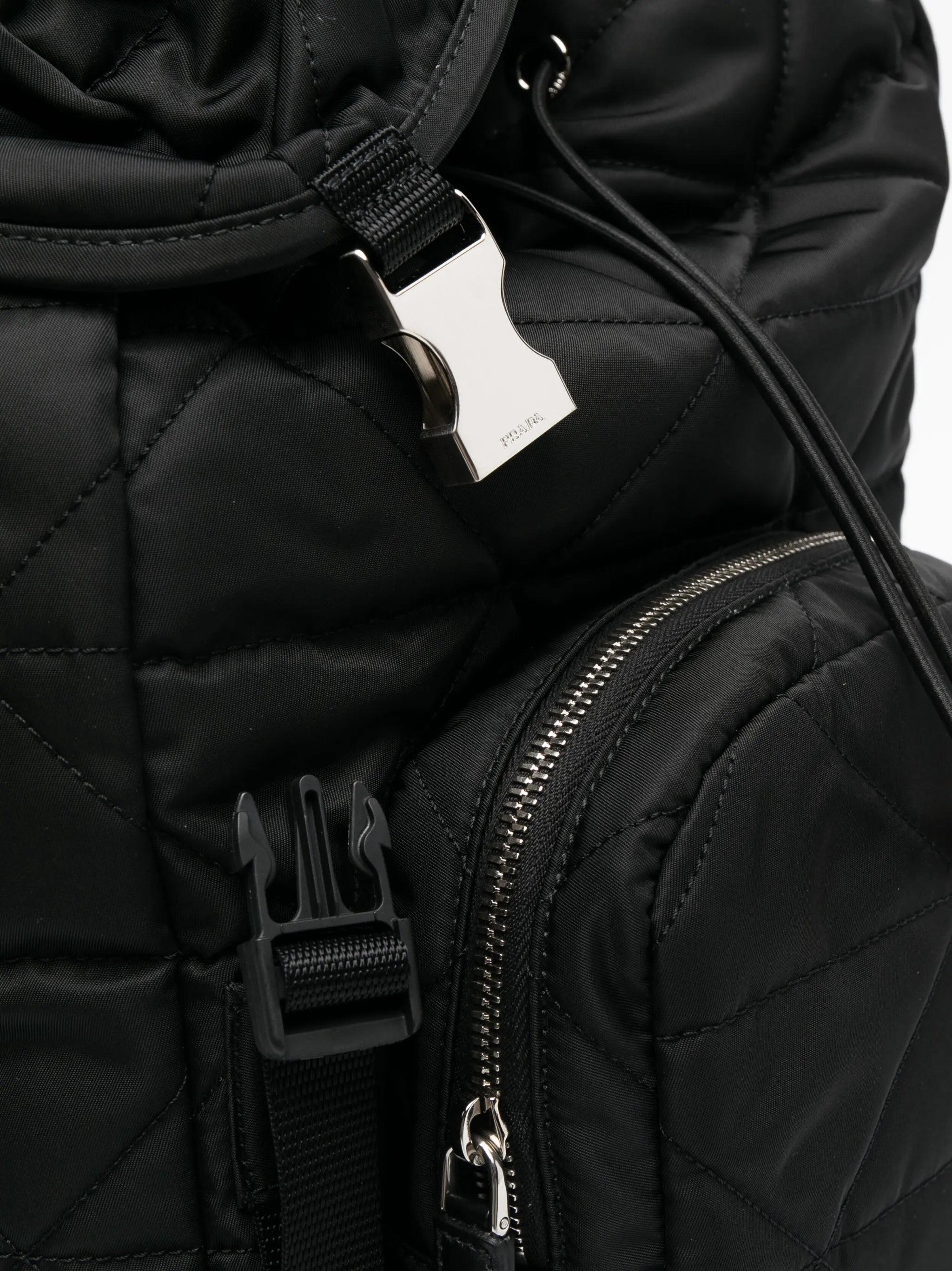 Re-Nylon quilted backpack