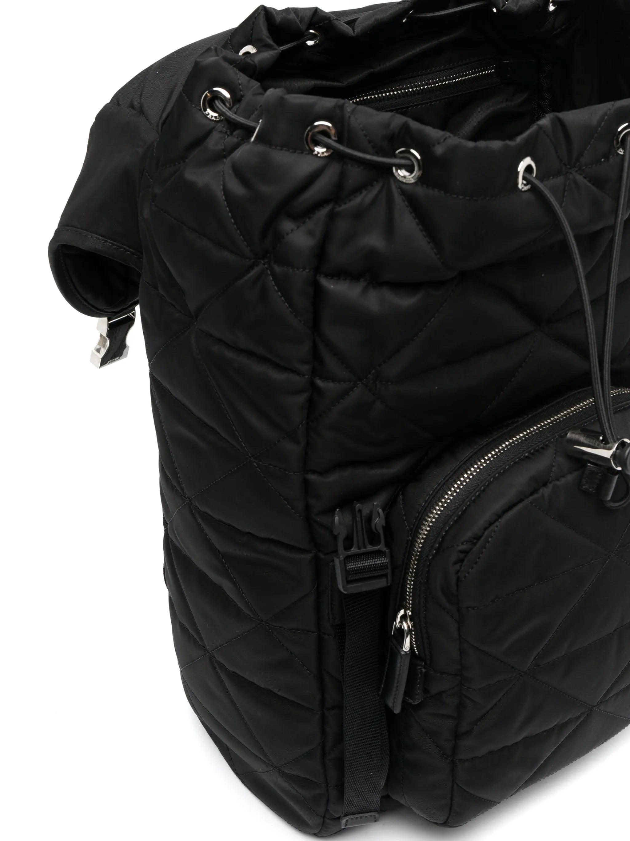 Re-Nylon quilted backpack