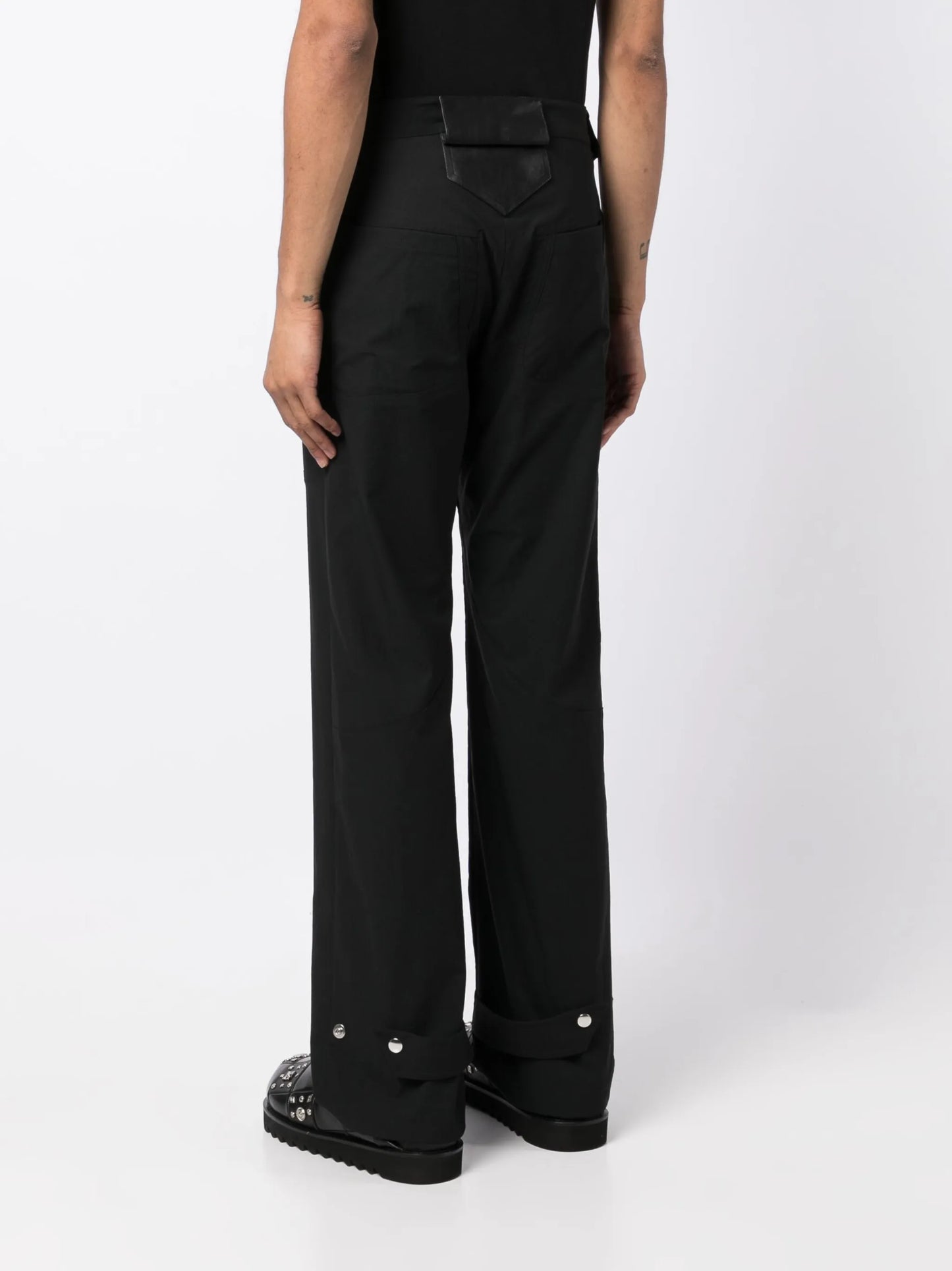four-pocket straight trousers