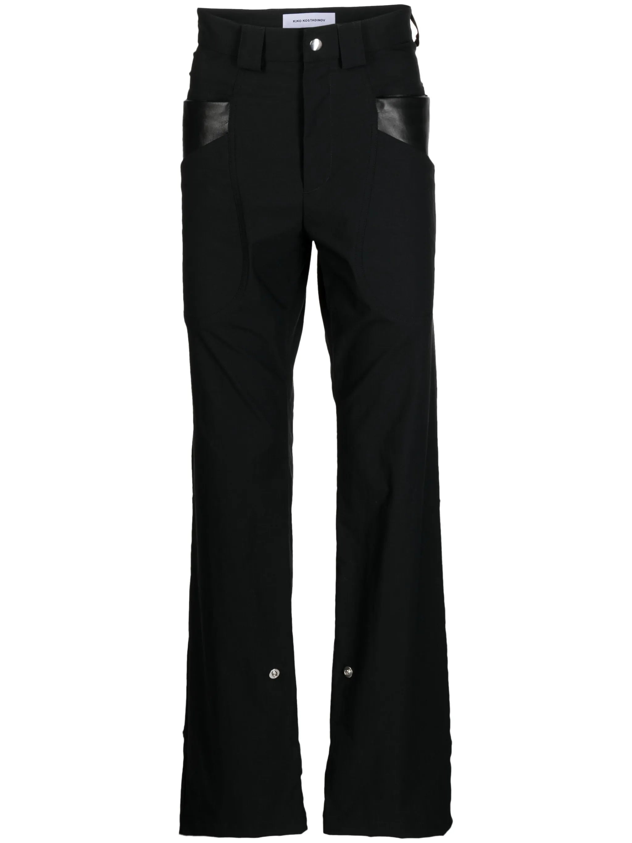 four-pocket straight trousers