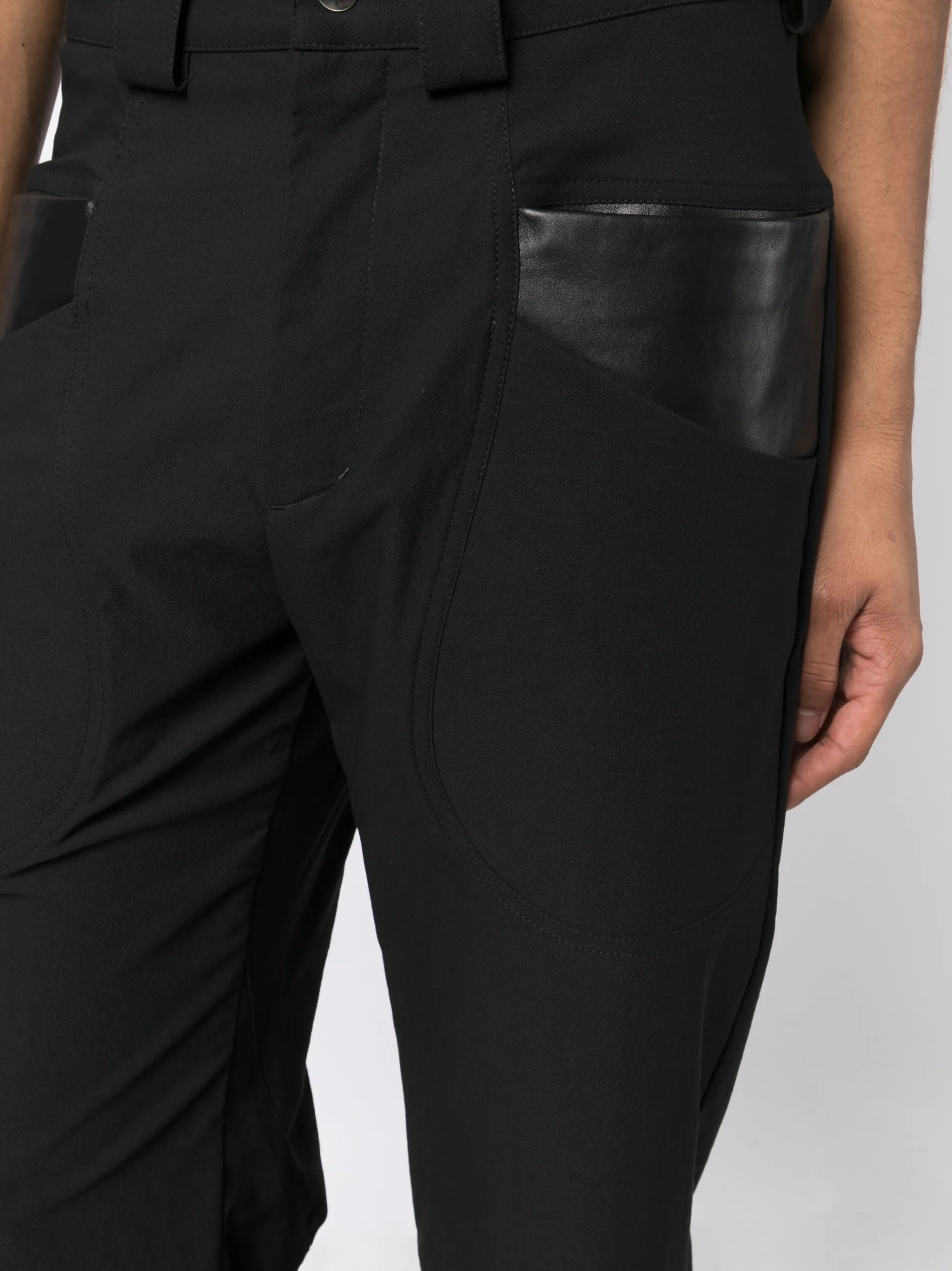 four-pocket straight trousers