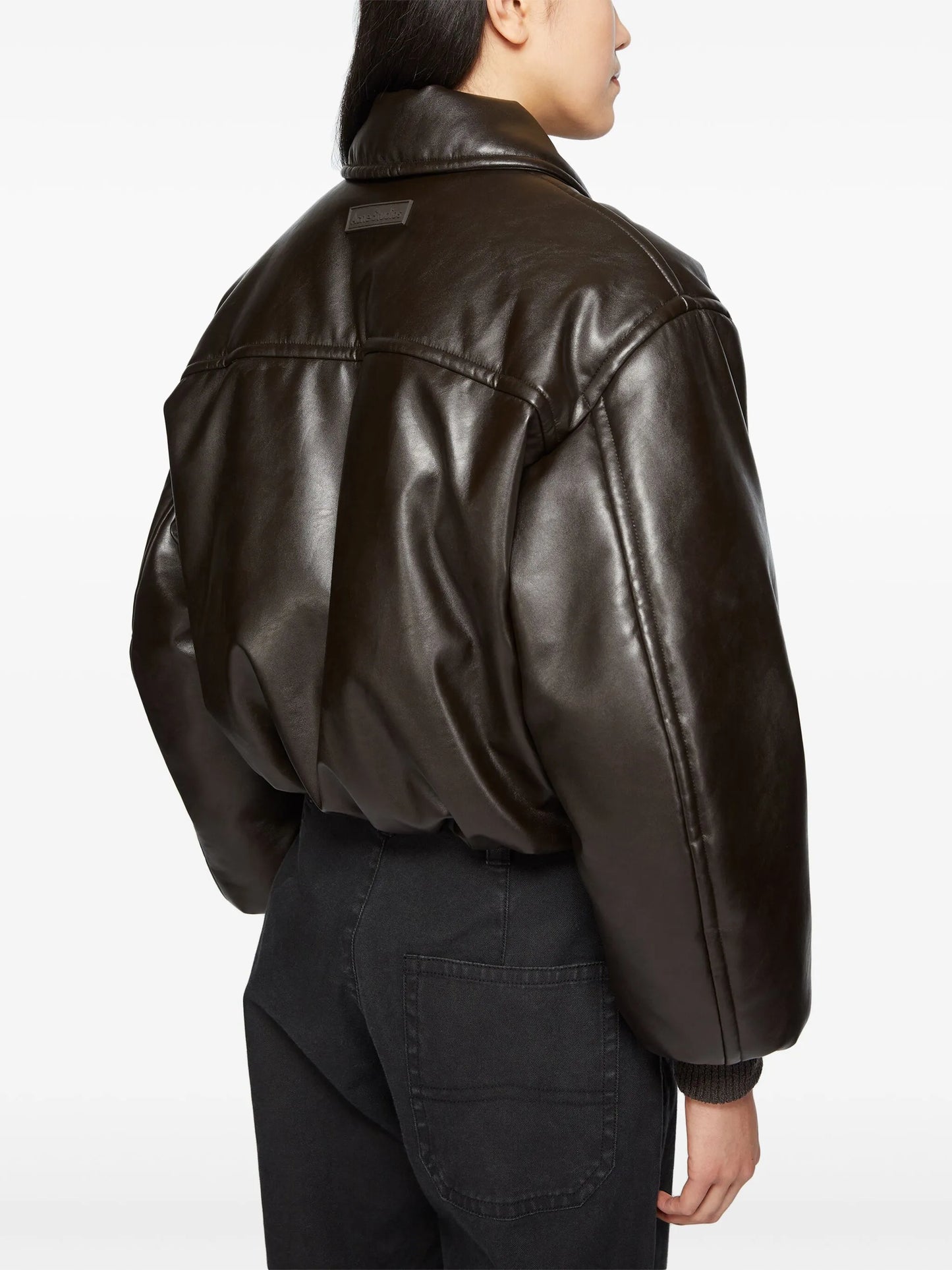 coated bomber jacket