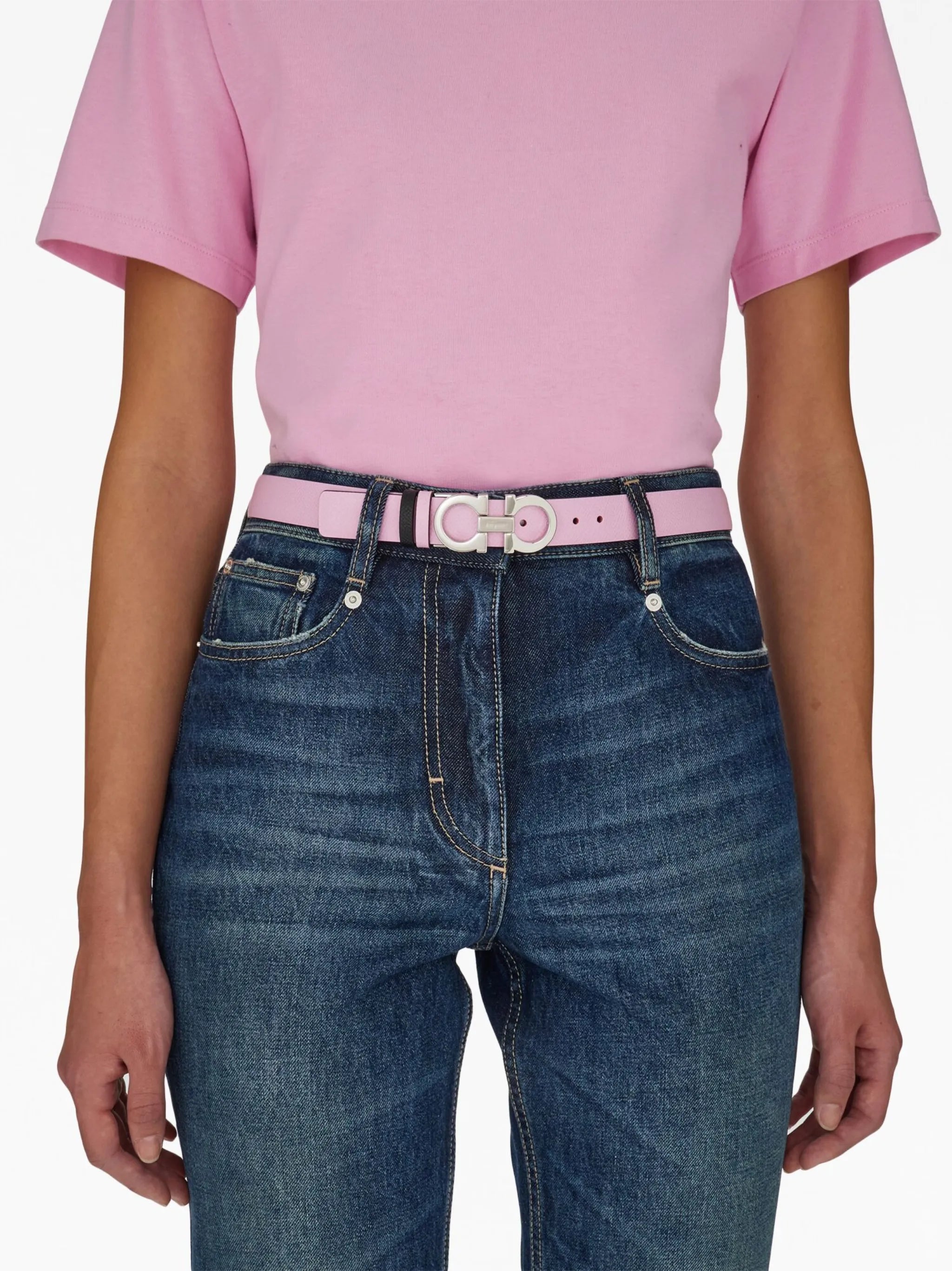 Gancini reversible belt