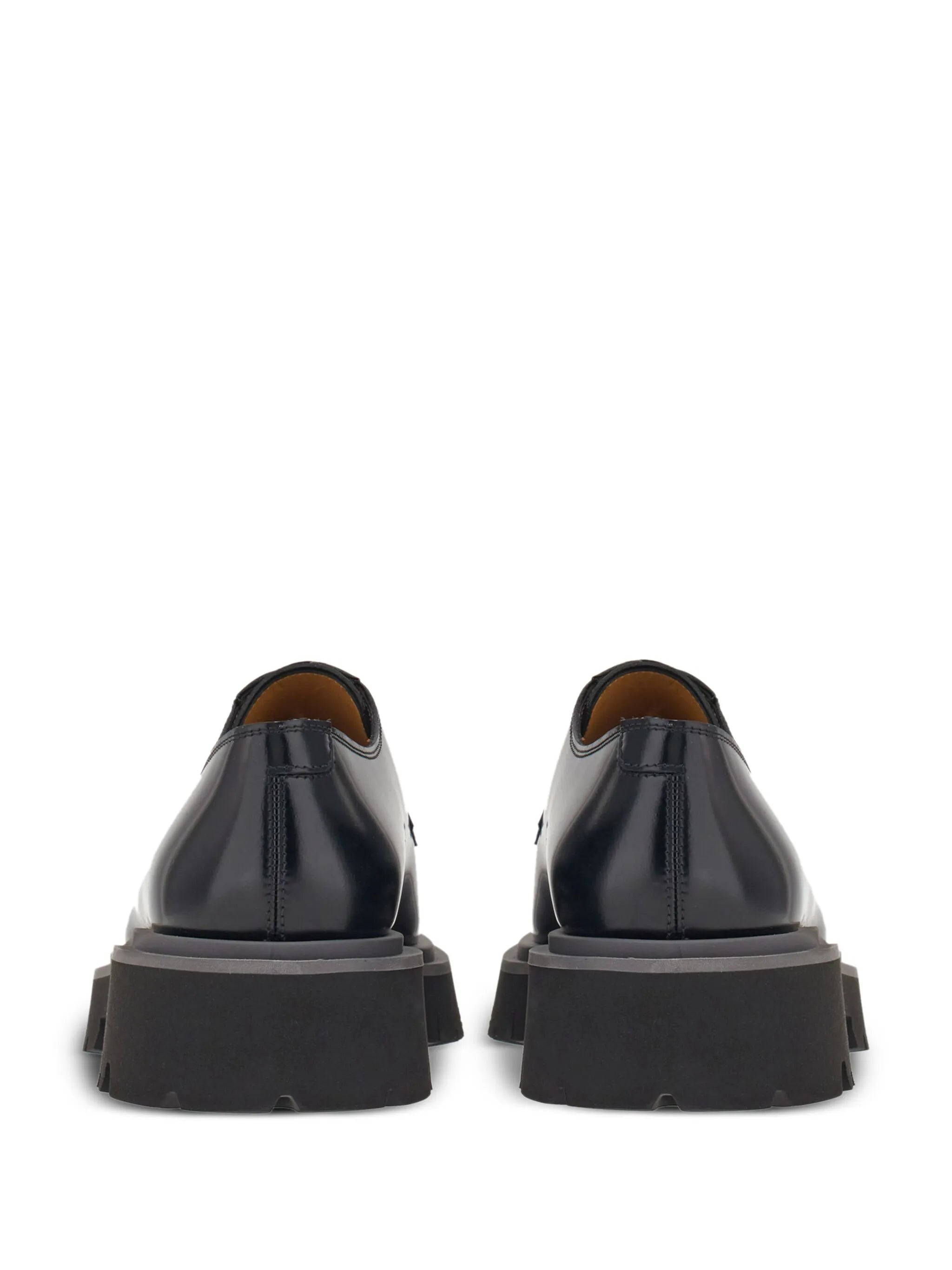 lace-up leather derby shoes