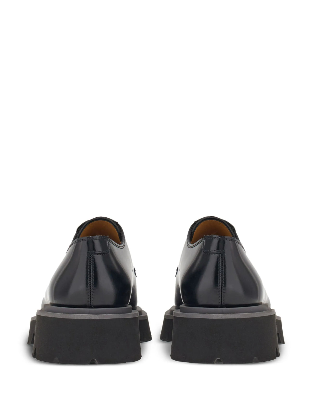 lace-up leather derby shoes