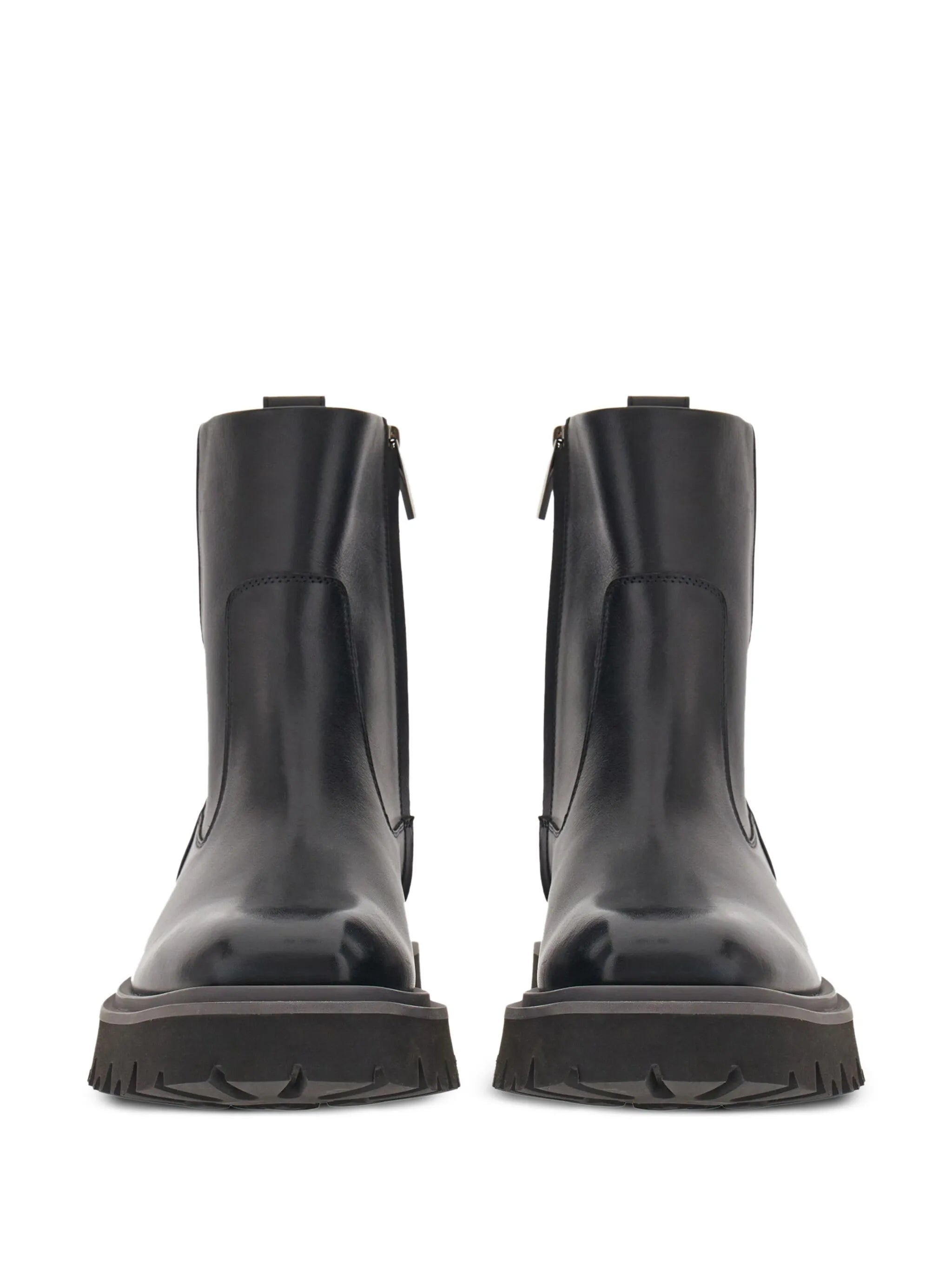 leather ankle boots