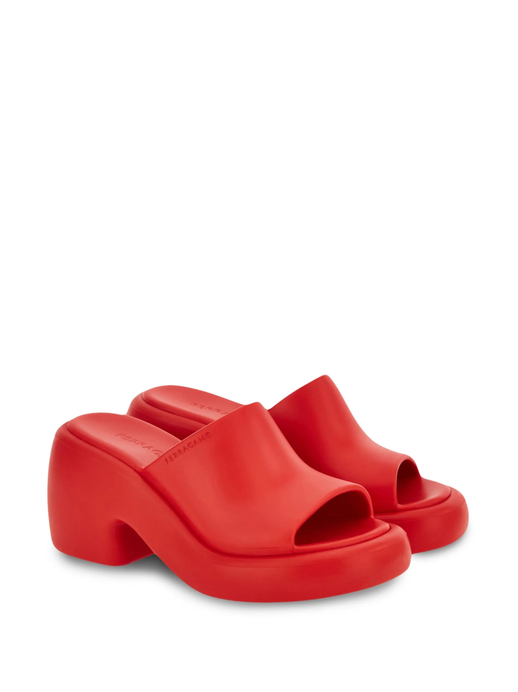 55mm platform-sole sandals