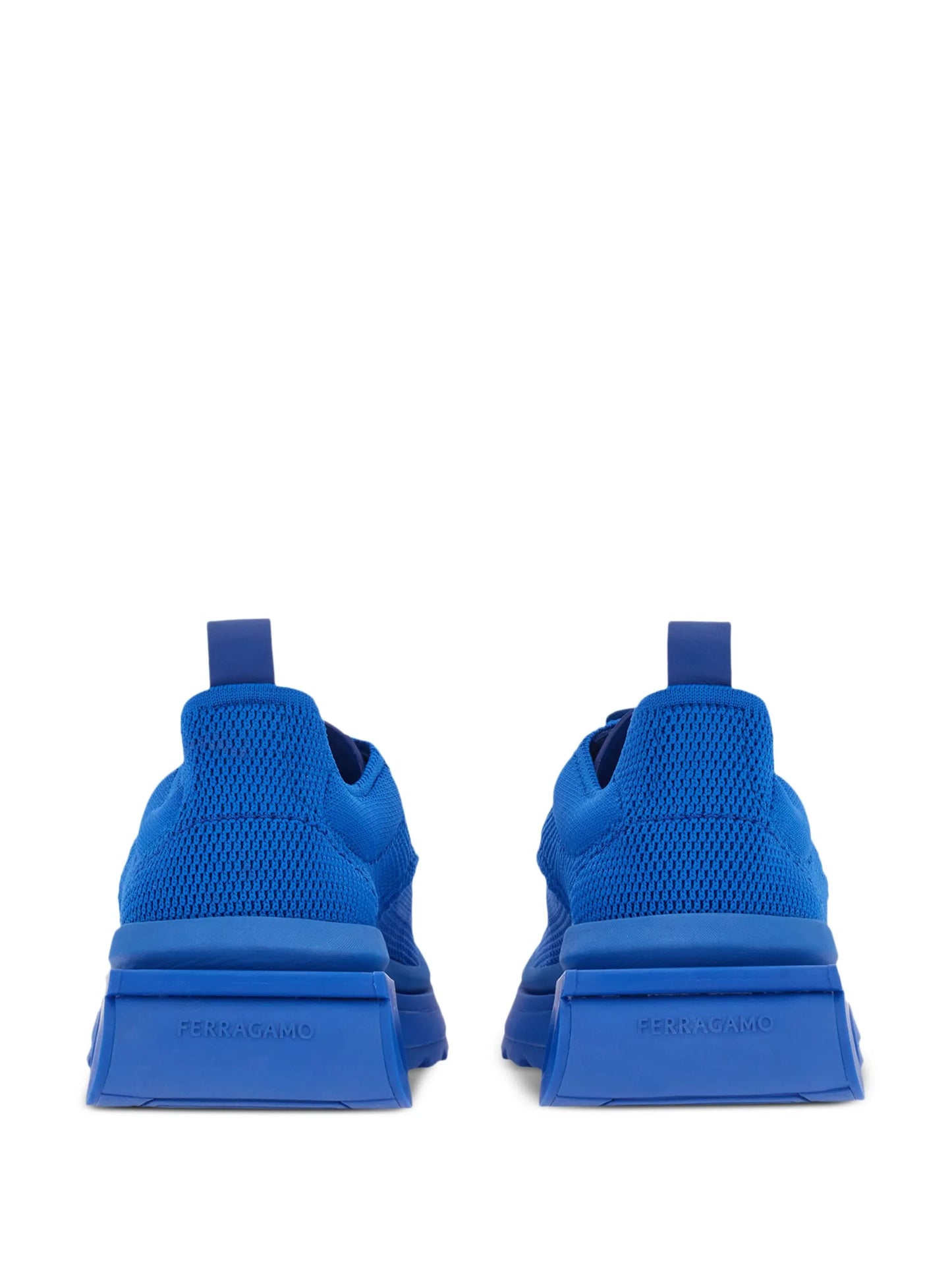 knitted running sneakers