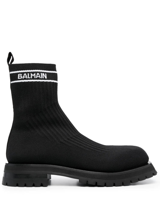 sock ankle boots