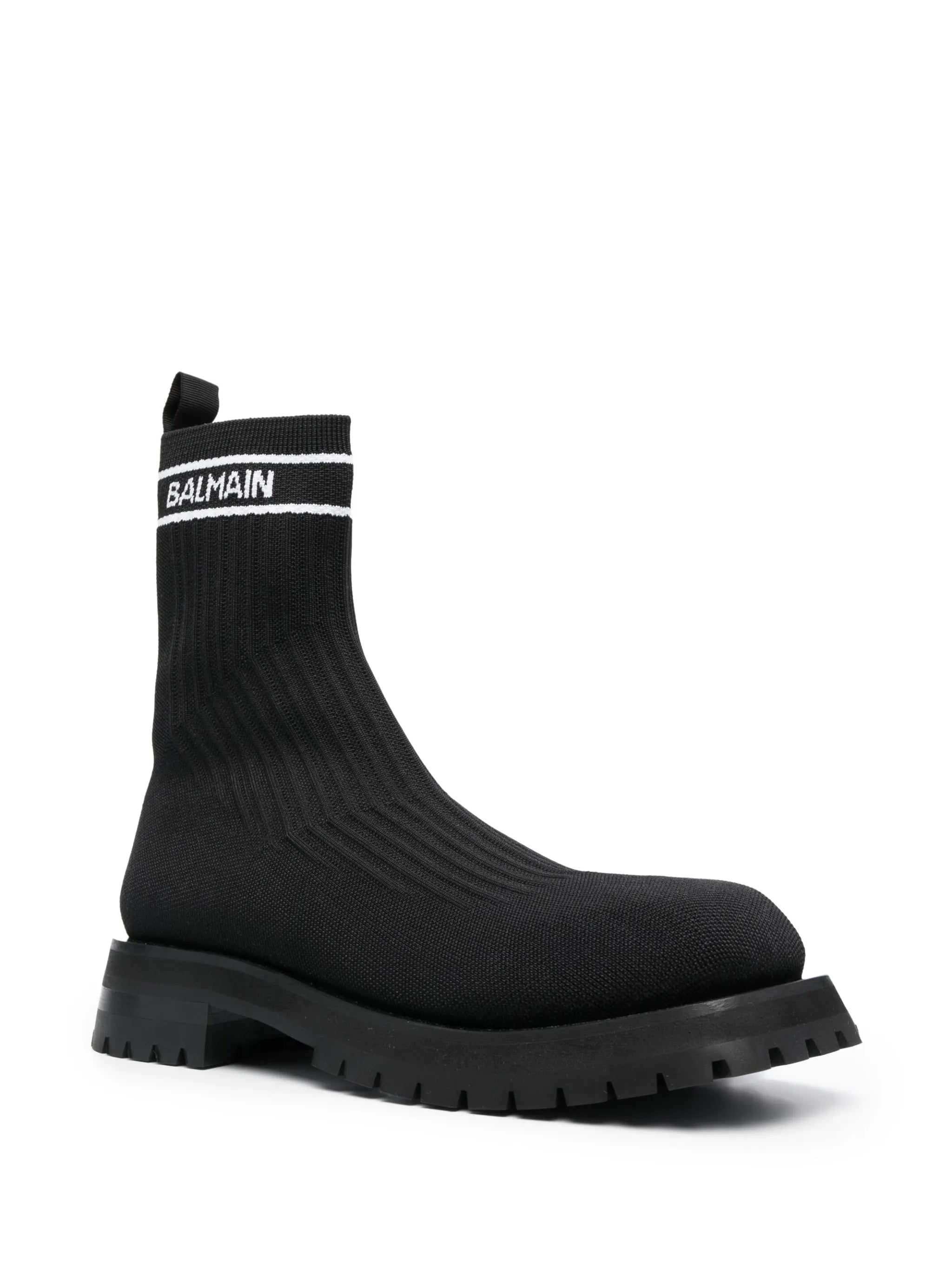 sock ankle boots