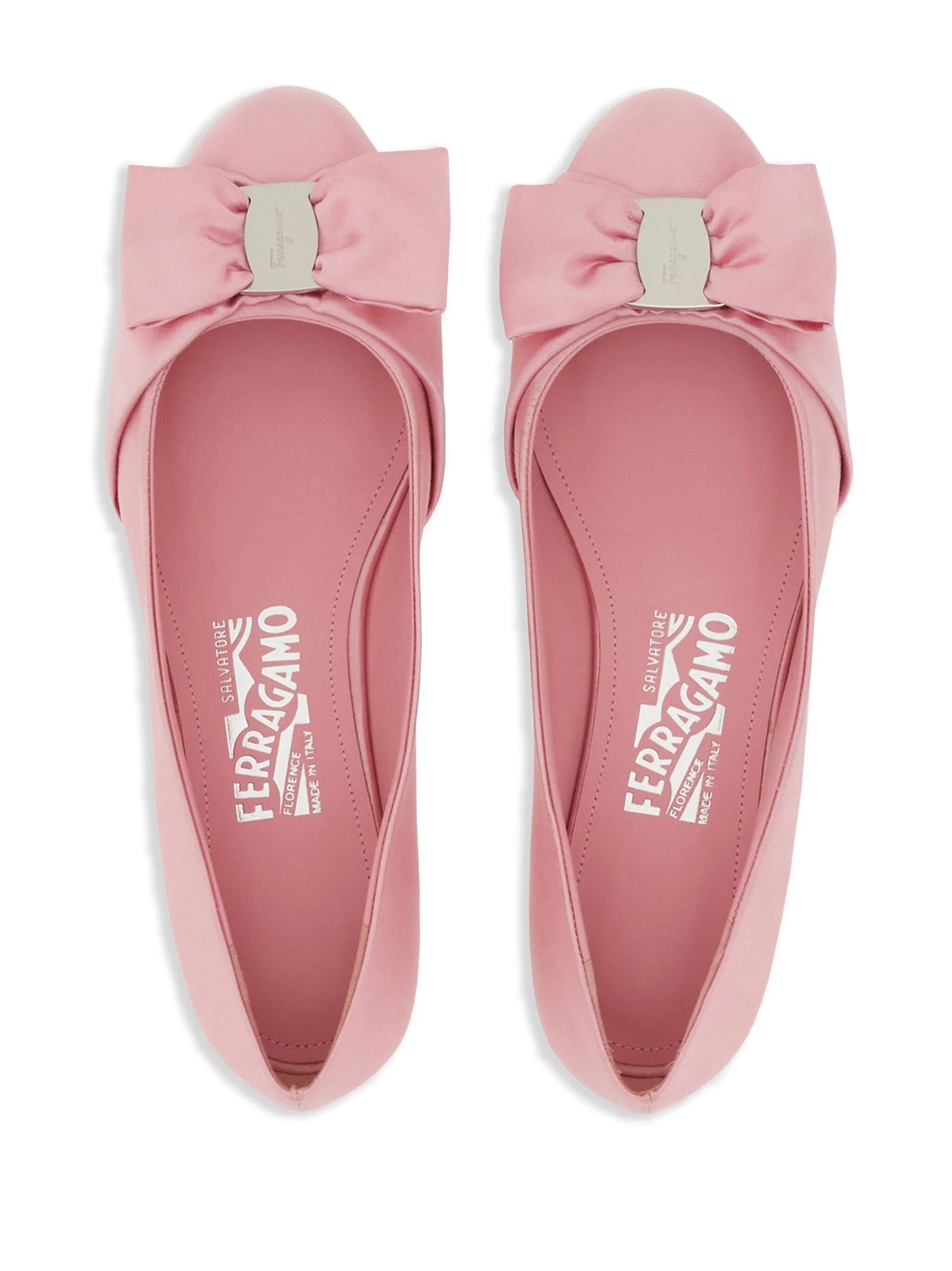 Vara bow-detailing leather loafers
