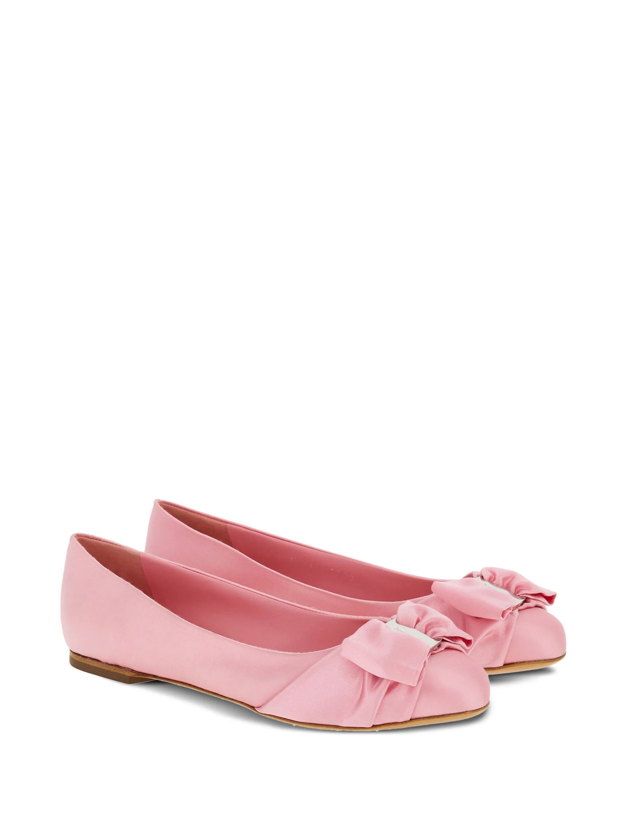 Vara bow-detailing leather loafers
